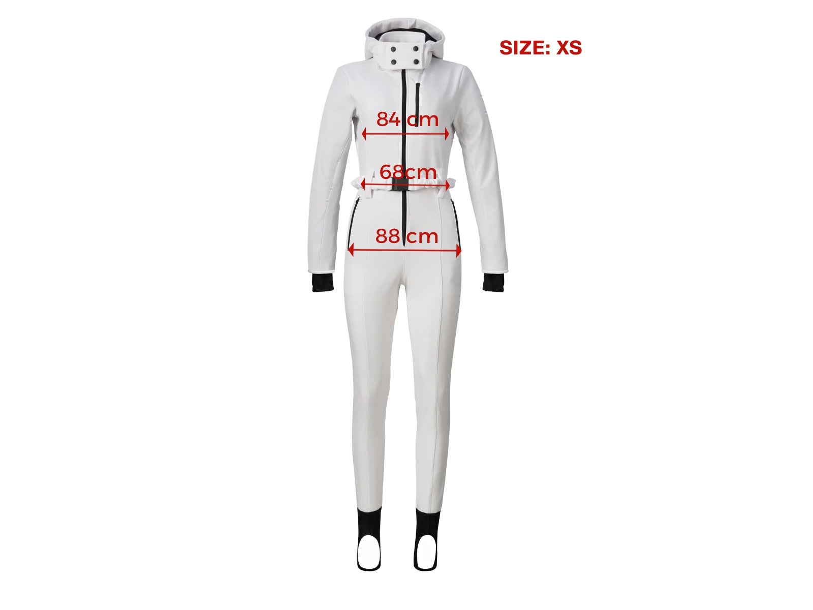 Ски облекло за свободно време Anodys Bogas в бяло