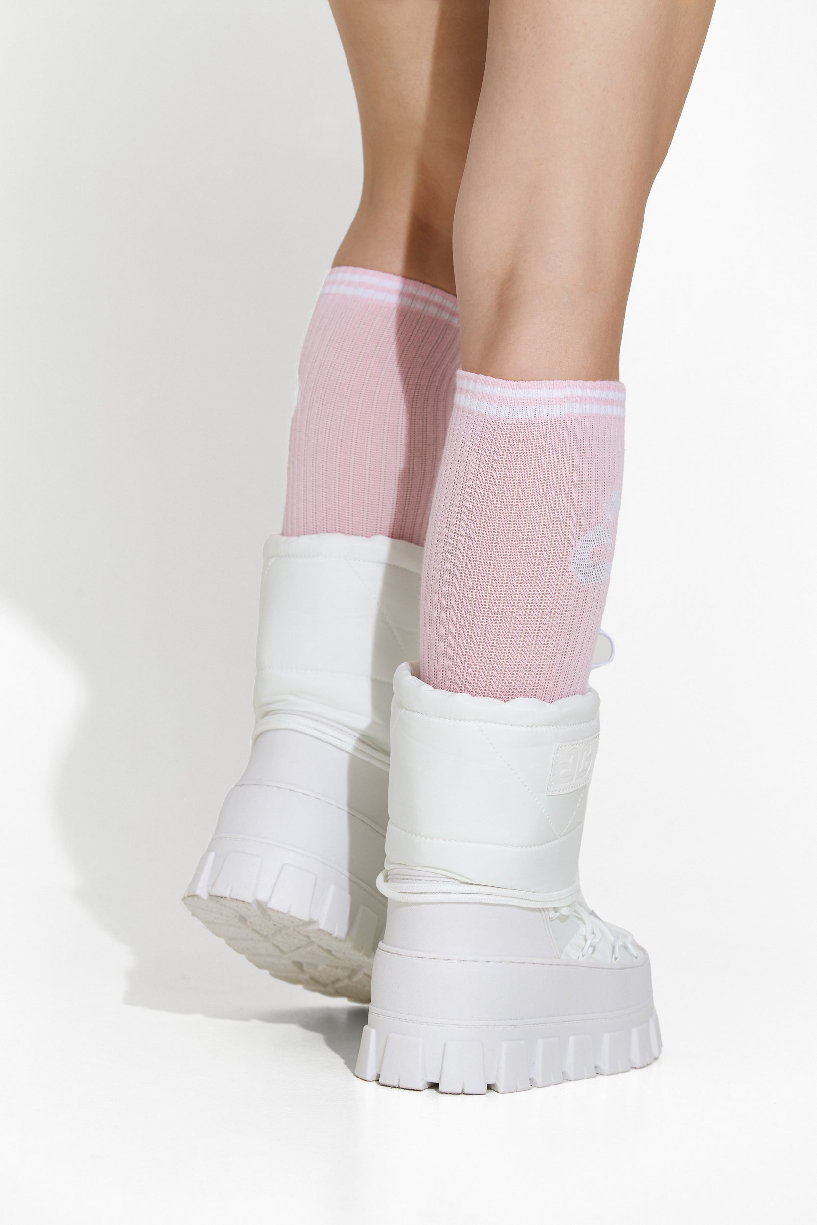 Бели дамски ски обувки Melysa Bogas