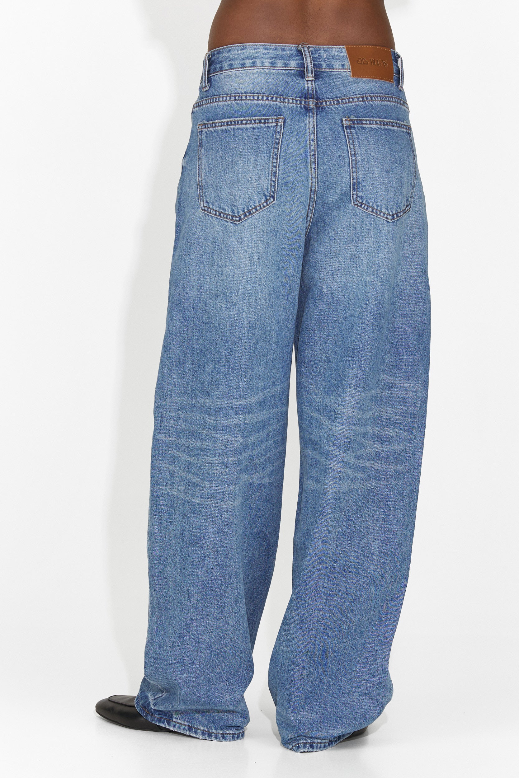 Дамски ежедневни сини дънки Hanina Bogas