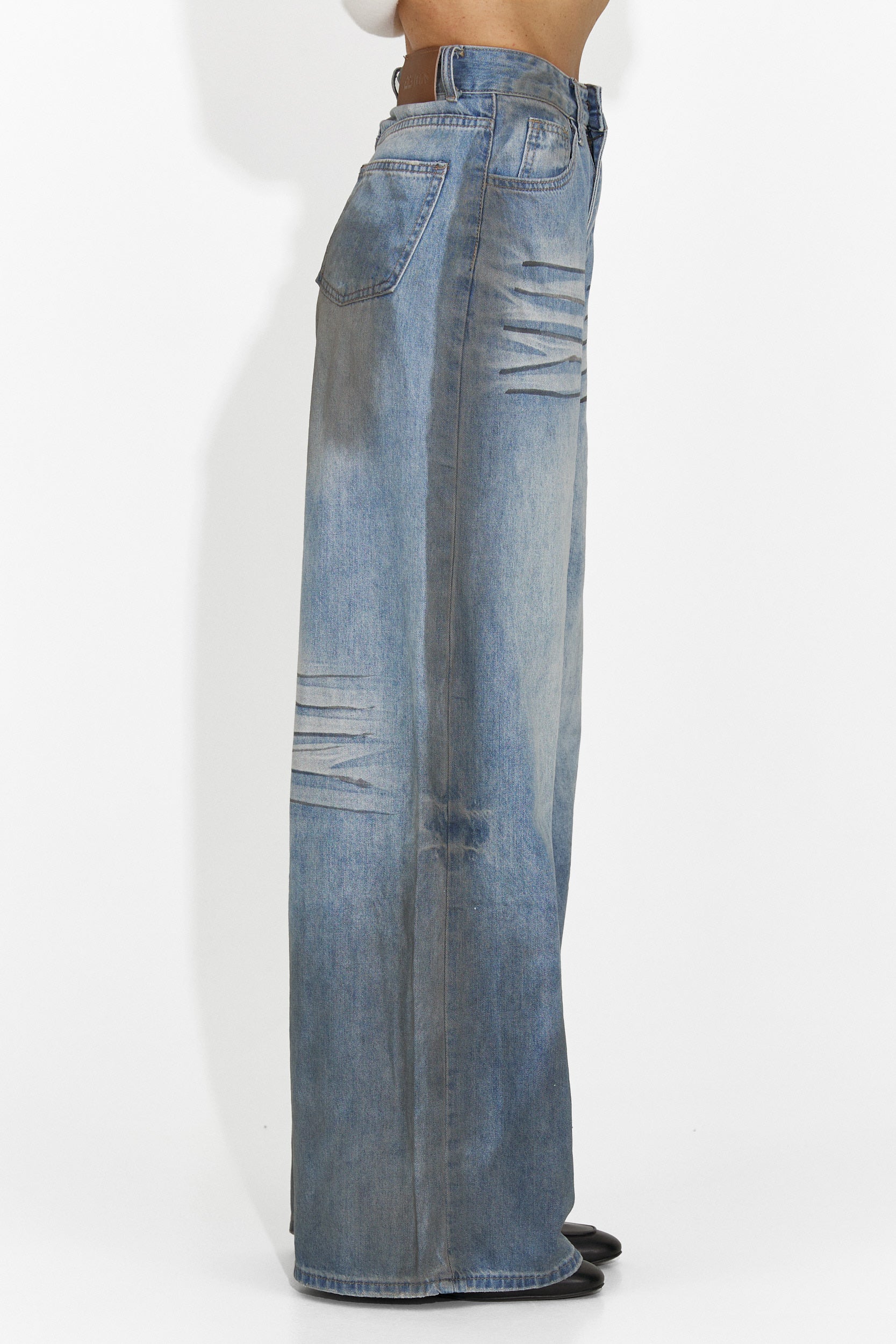 Сини дамски ежедневни дънки Siminia Bogas