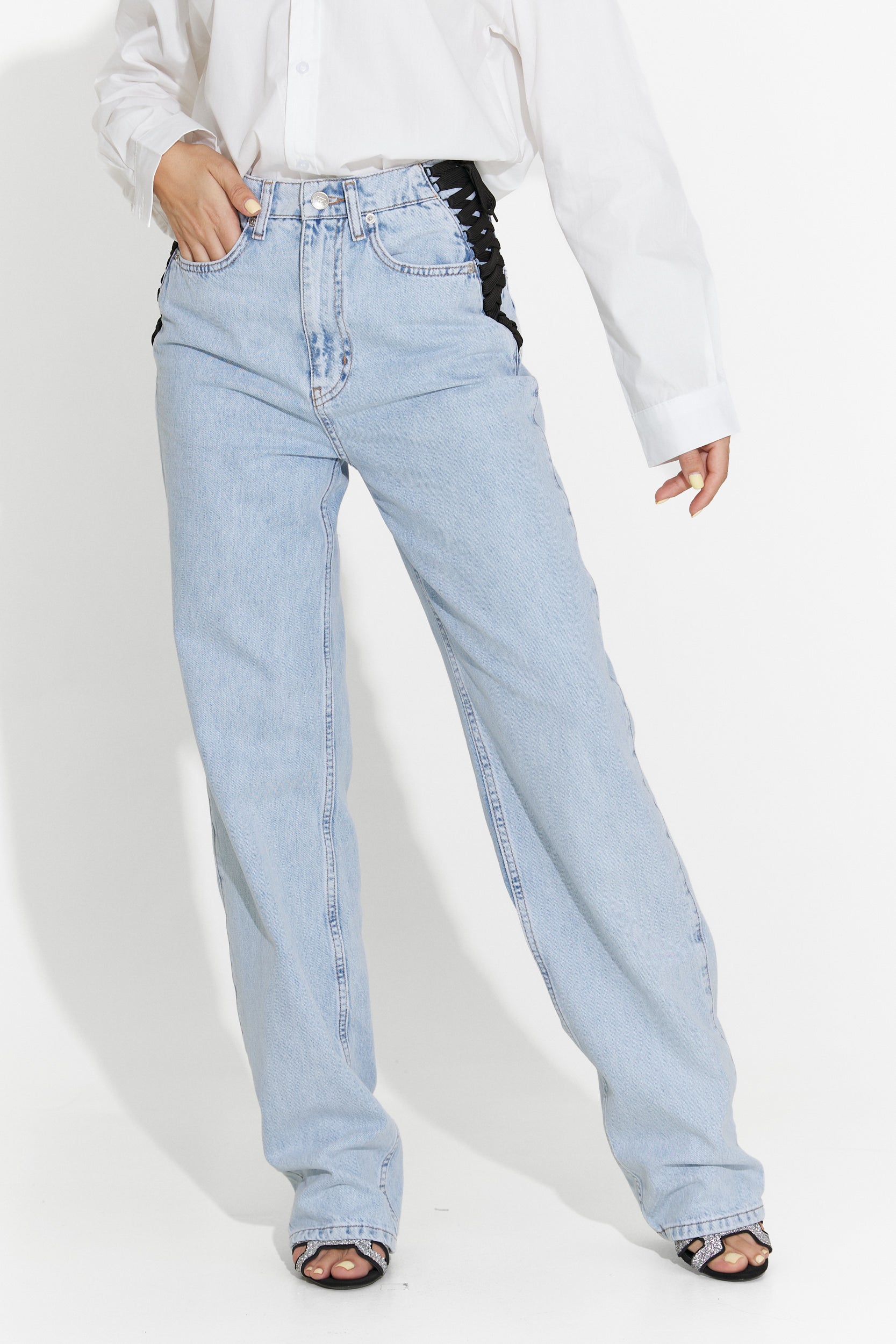 Casual сини дънки за жени от Bodysa Bogas