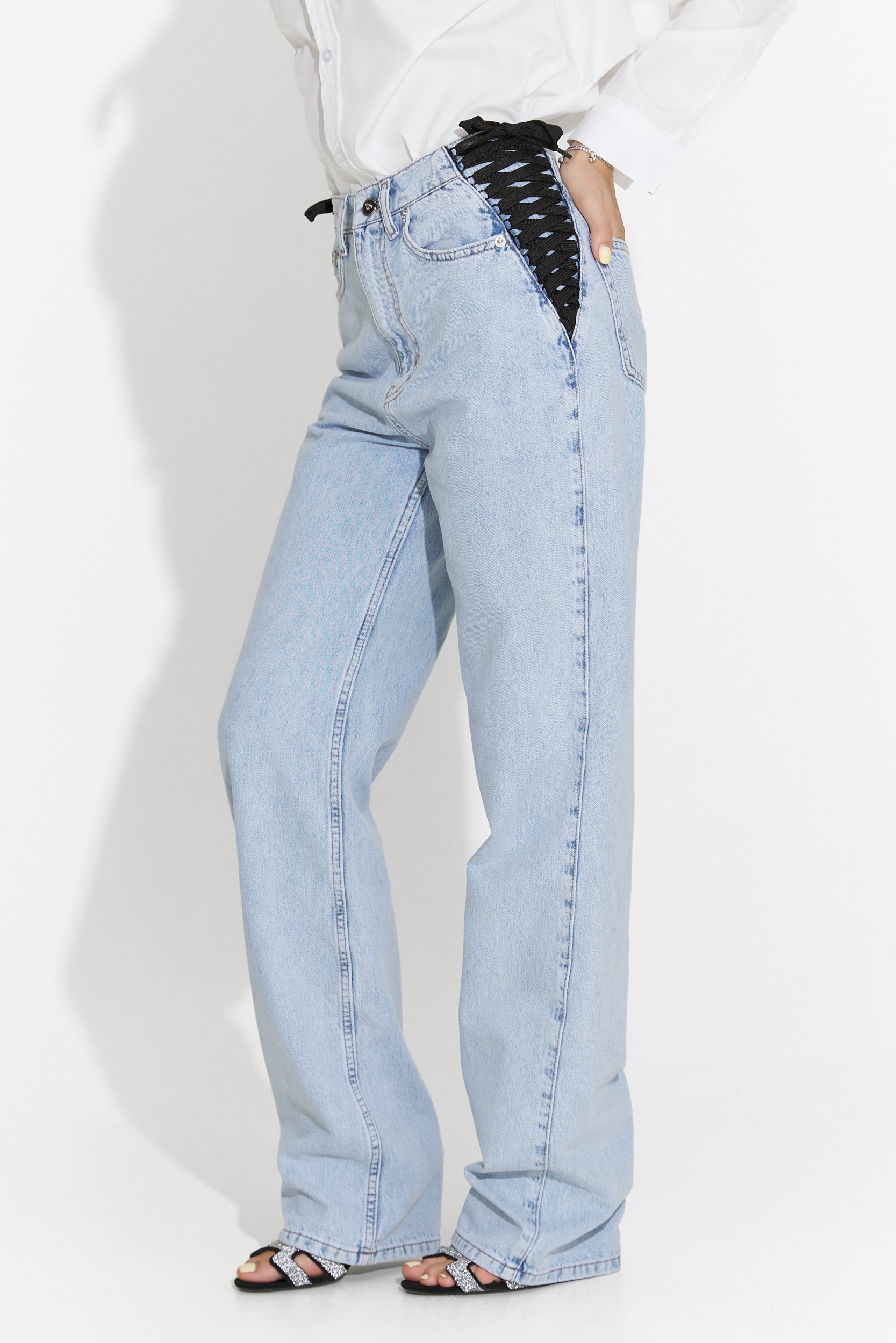Casual сини дънки за жени от Bodysa Bogas