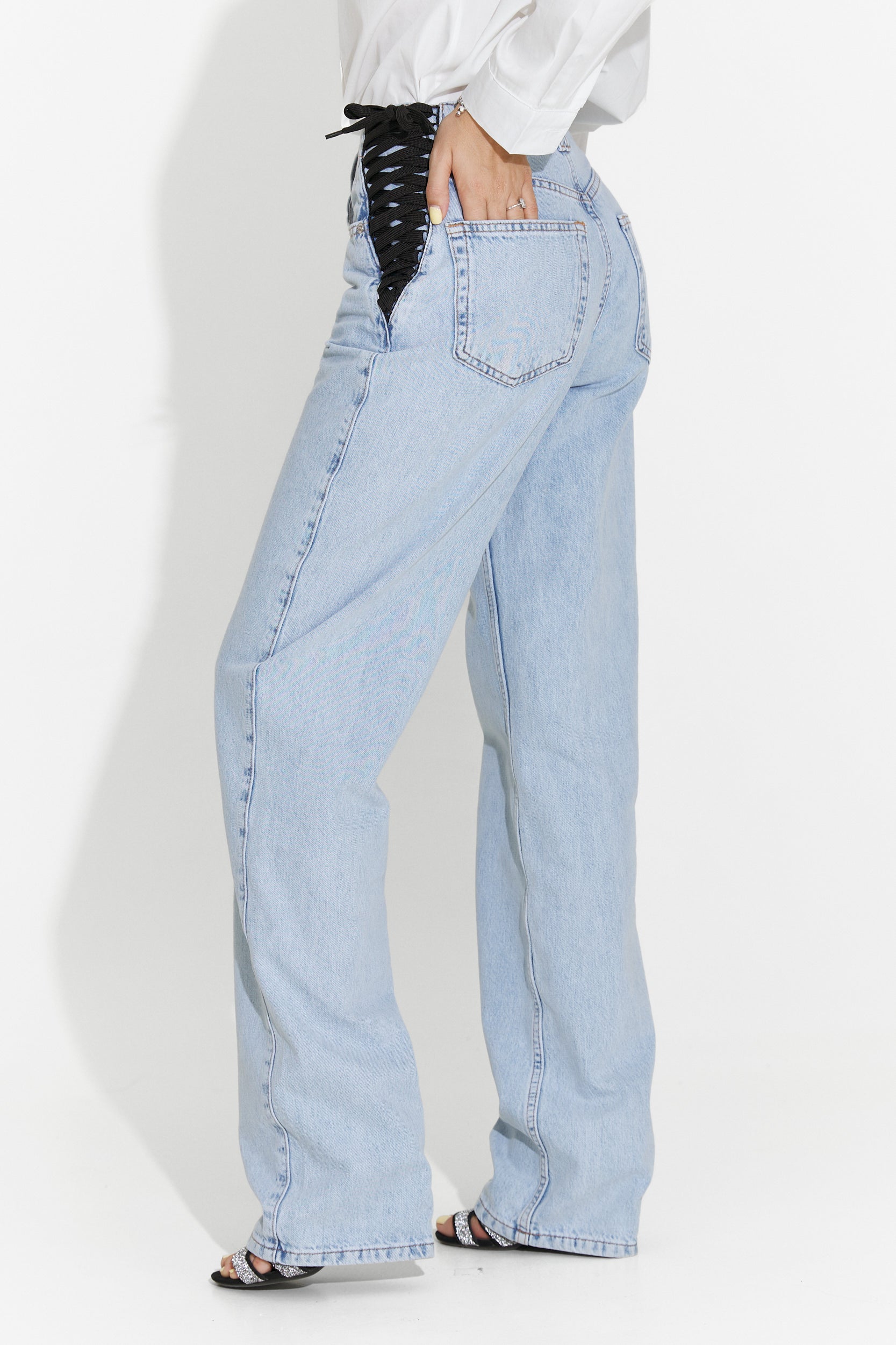 Casual сини дънки за жени от Bodysa Bogas