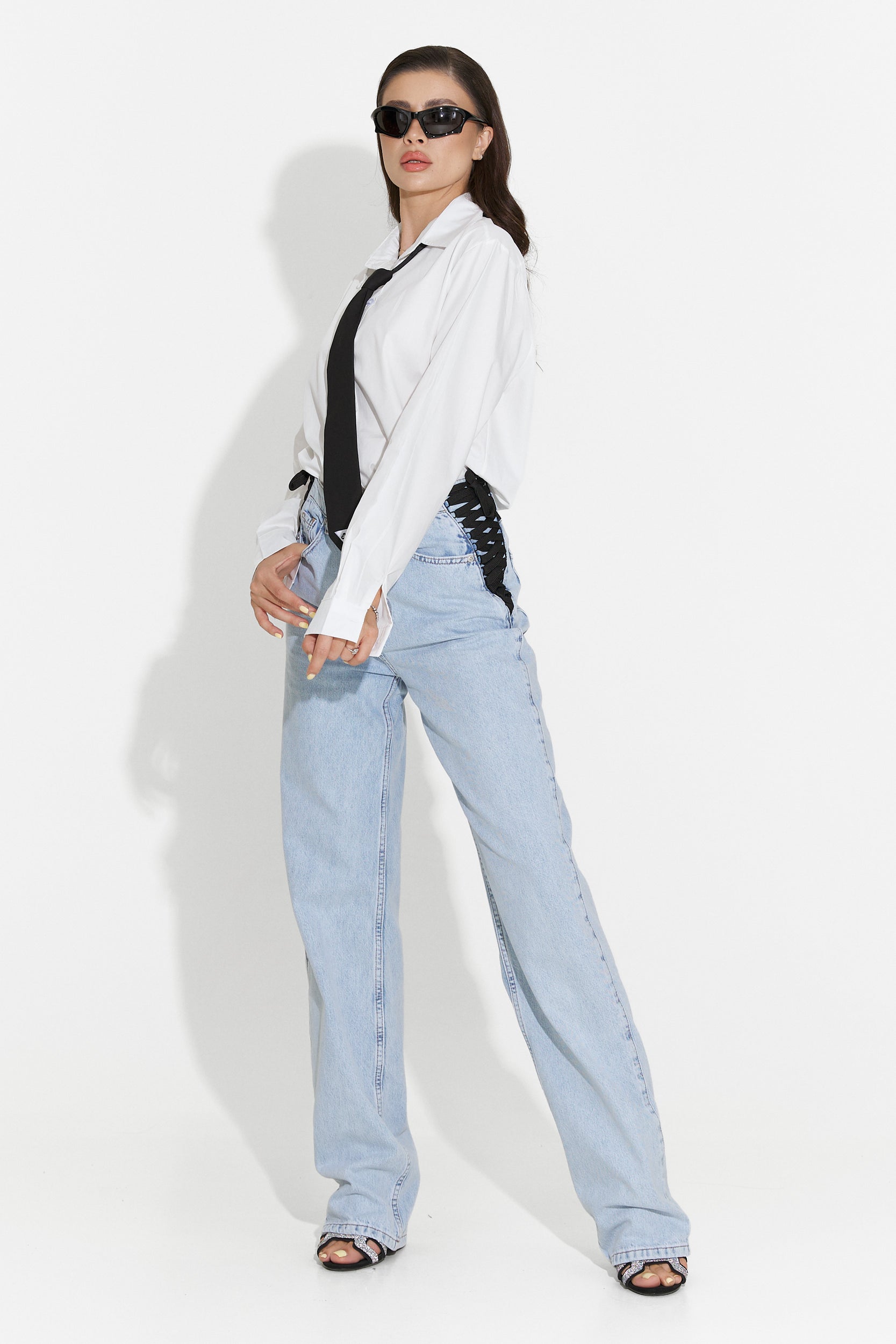 Casual сини дънки за жени от Bodysa Bogas