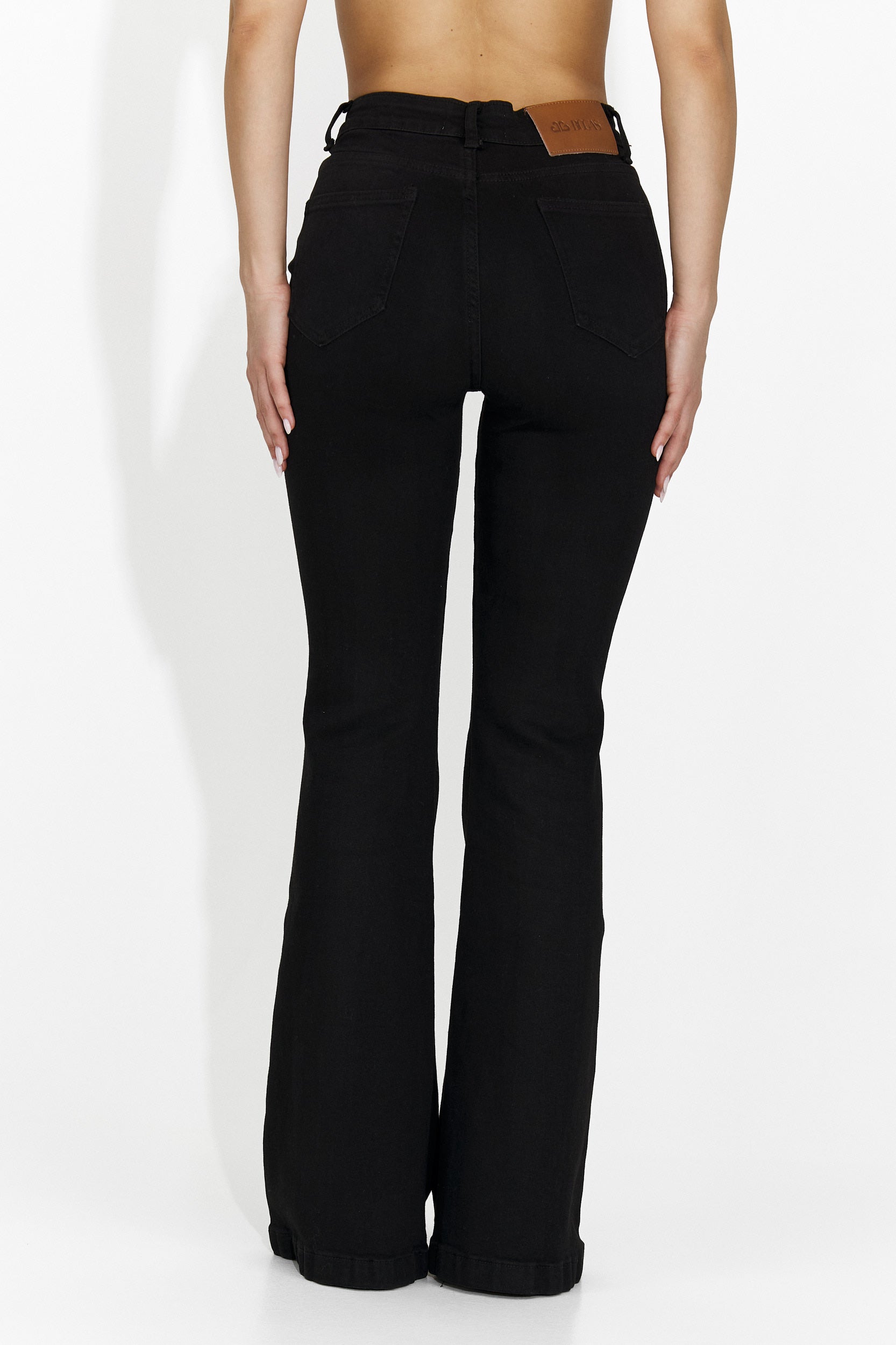 Дамски ежедневни черни дънки Patrika Bogas