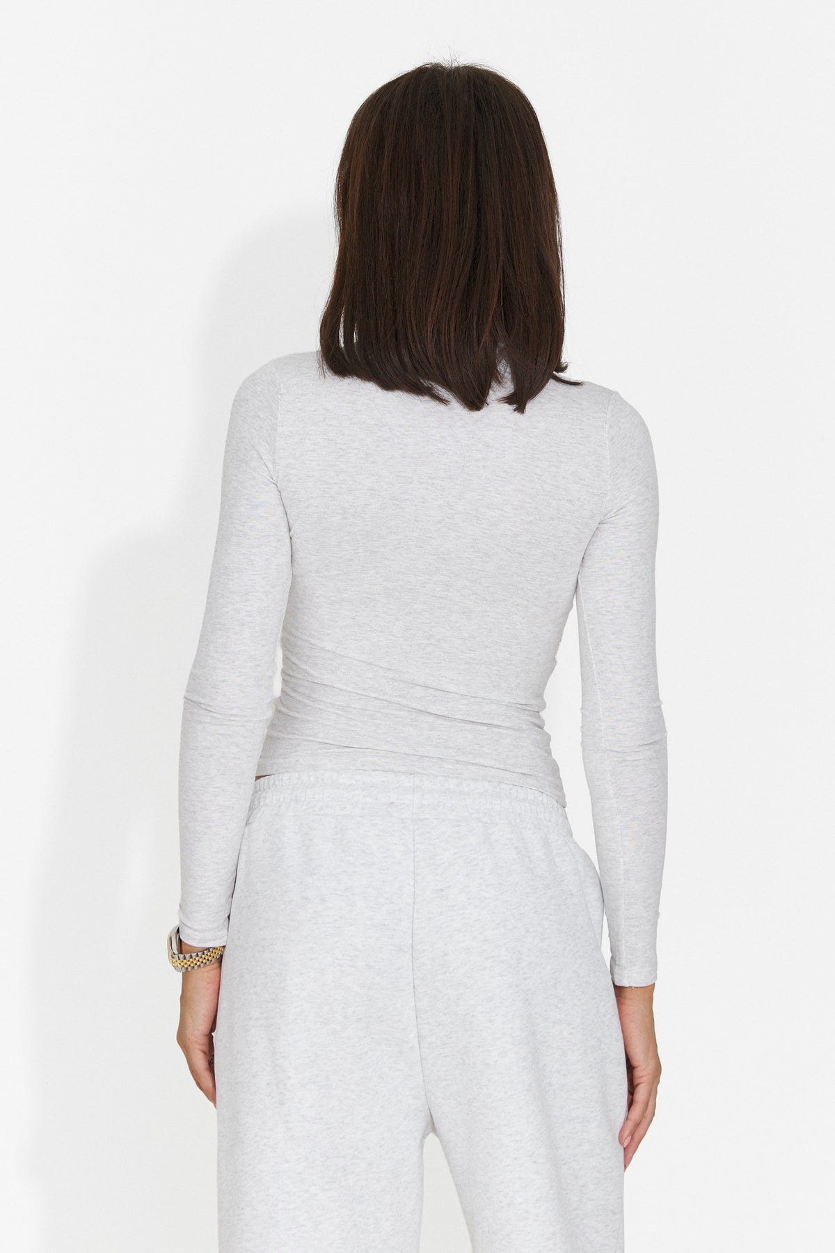 Bluza casual gri Jydaora Bogas