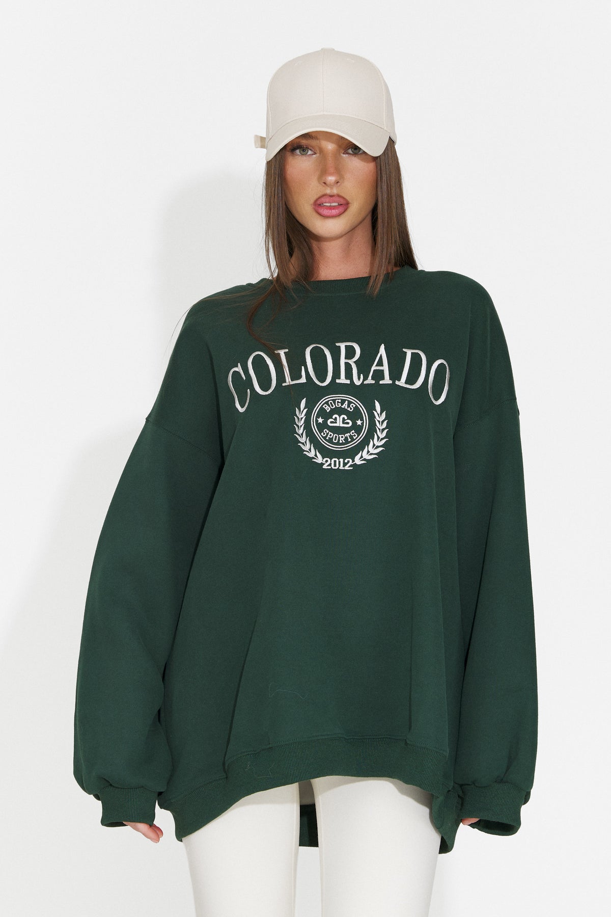 Bluza casual verde Valuvaila Bogas