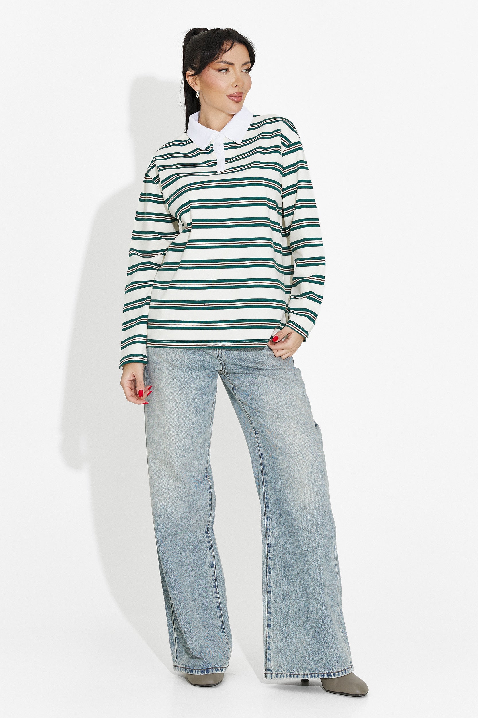 Дамска ежедневна блуза бежова Paloma Bogas