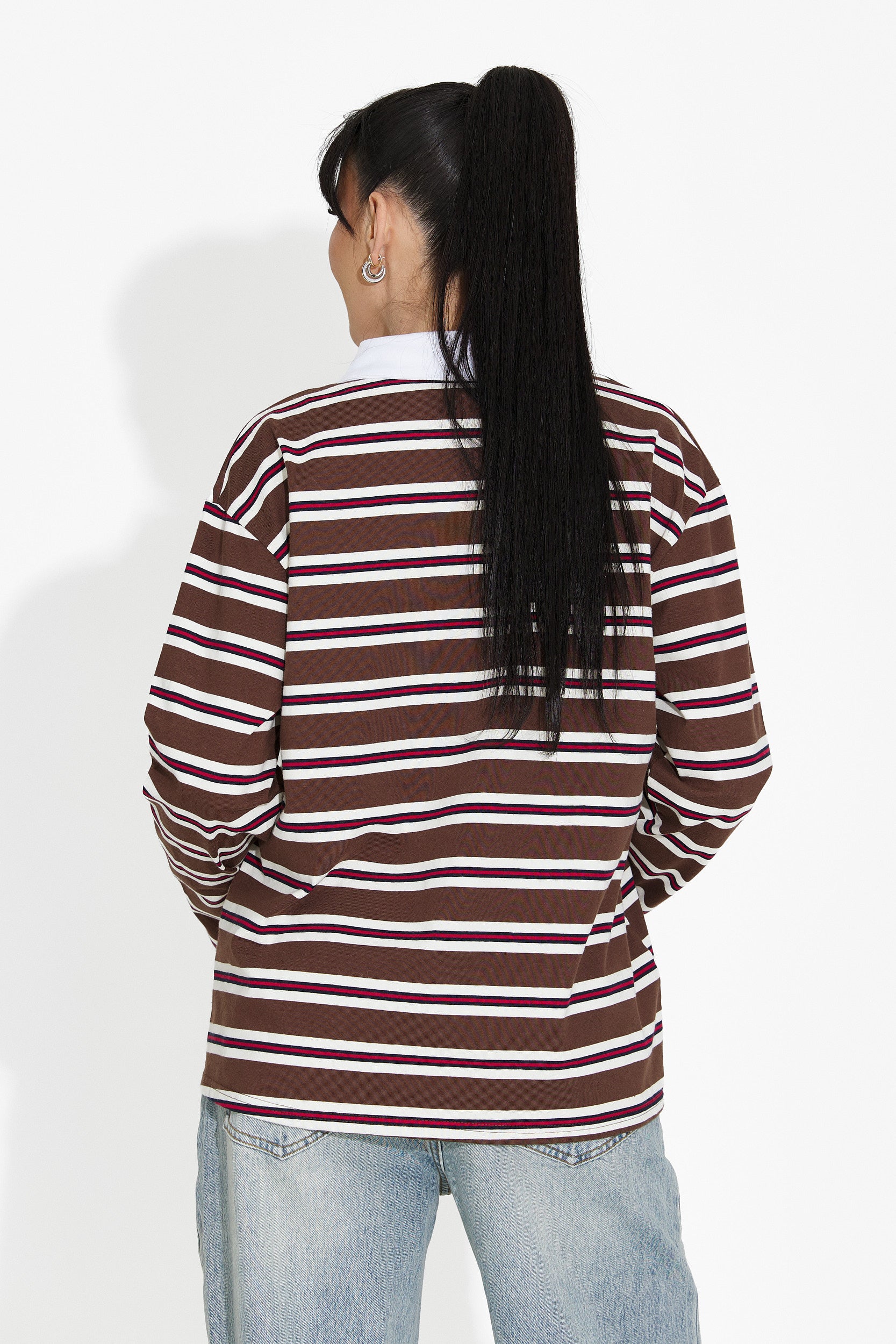 Кафява дамска ежедневна блуза Paloma Bogas