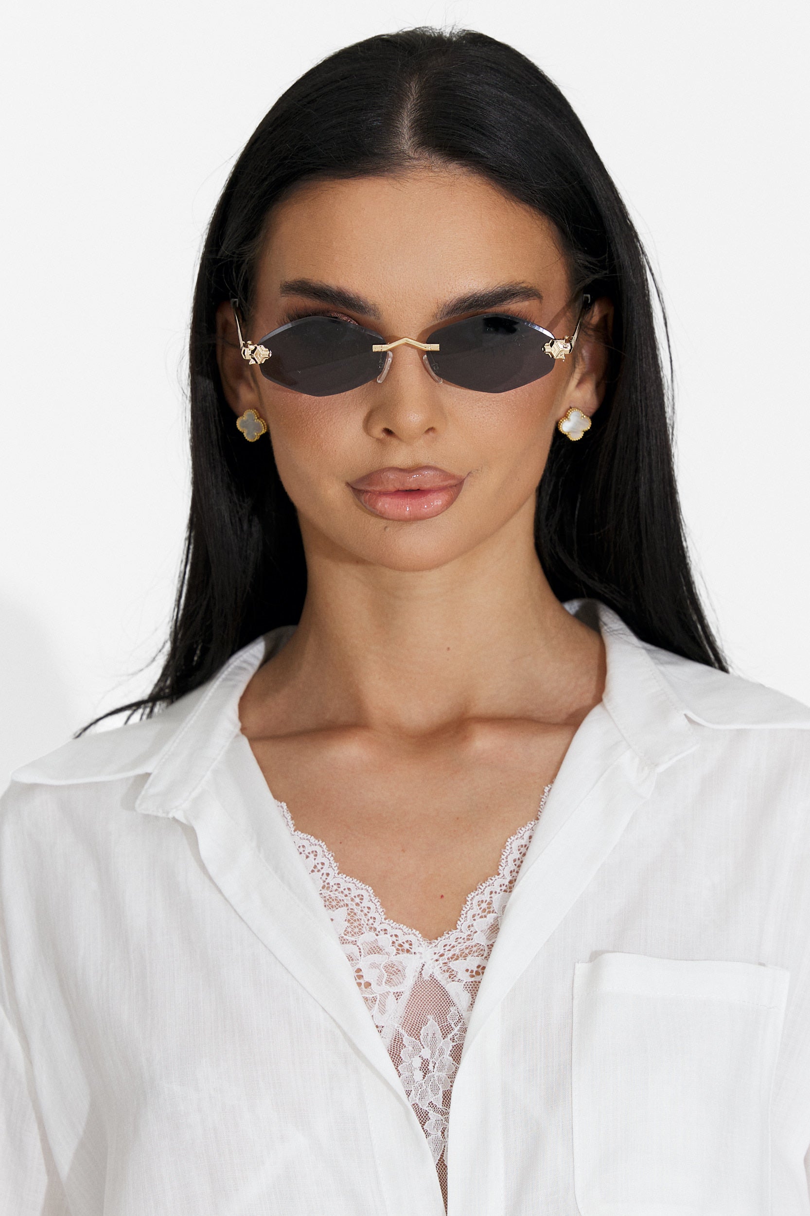 Ochelari dama de soare negru Veronika Bogas