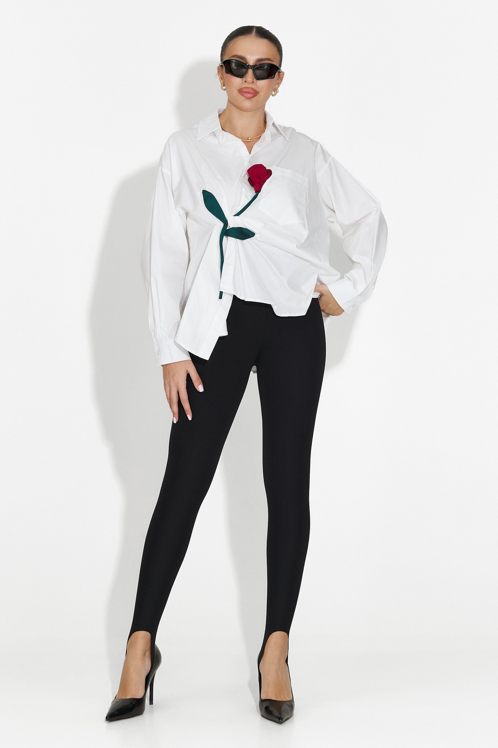 Дамска спортна бяла риза Elaris Bogas