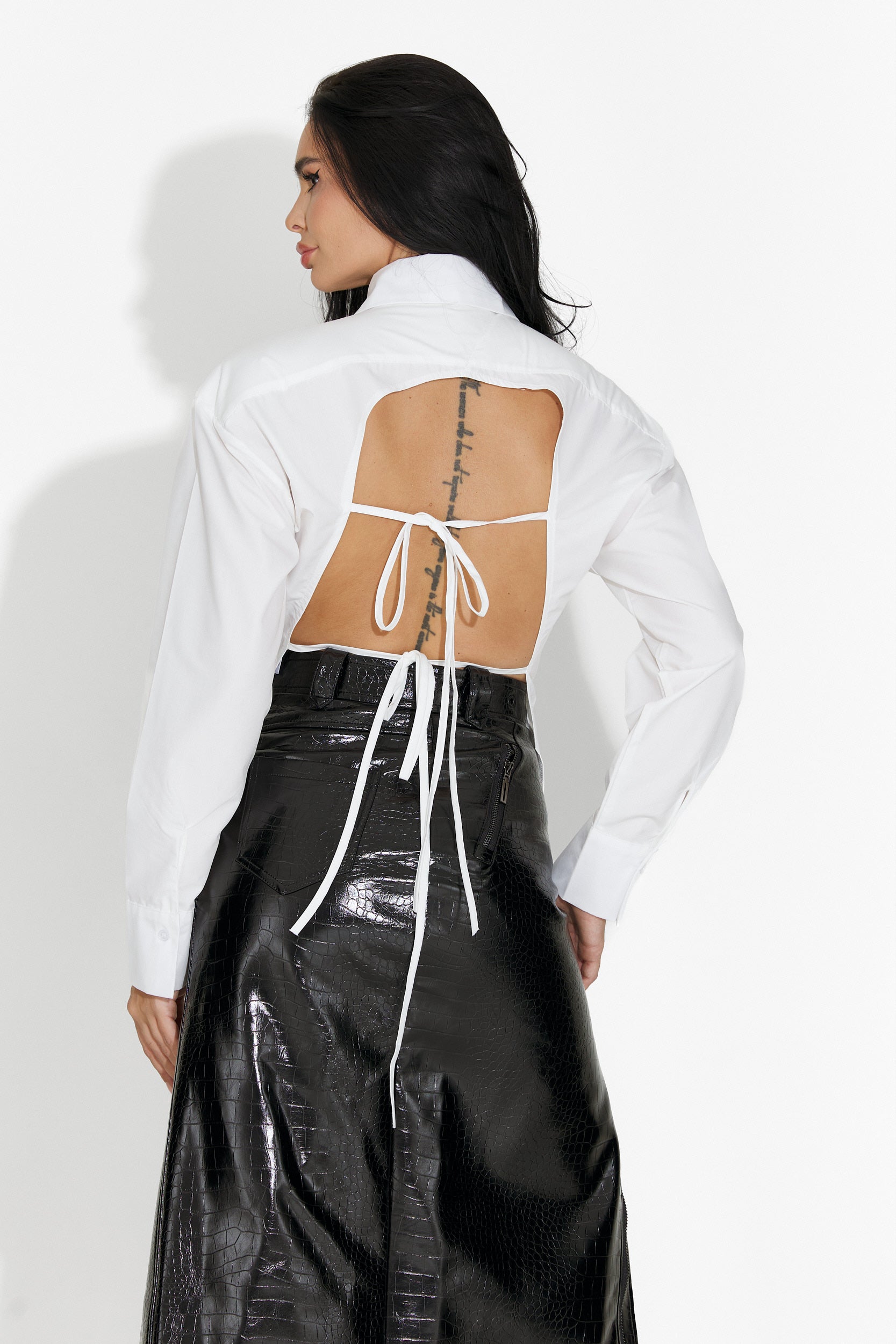 Елегантна дамска риза в бяло Noralia Bogas