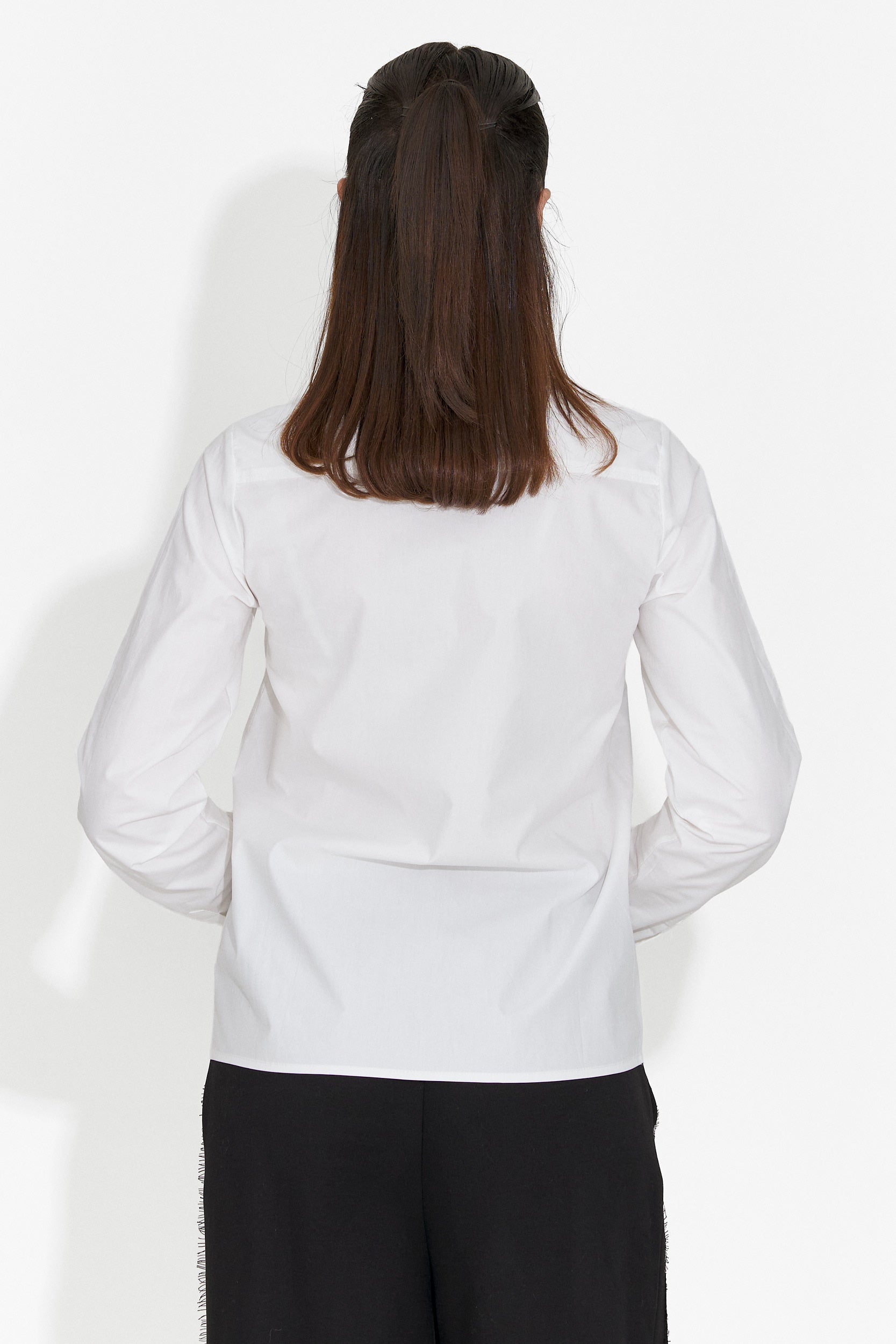 Елегантна бяла дамска риза Toska Bogas