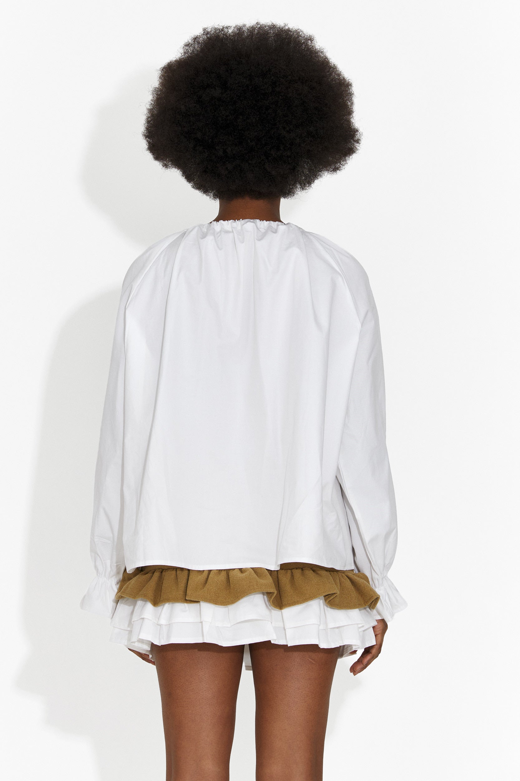 Елегантна дамска бяла риза Zeneda Bogas