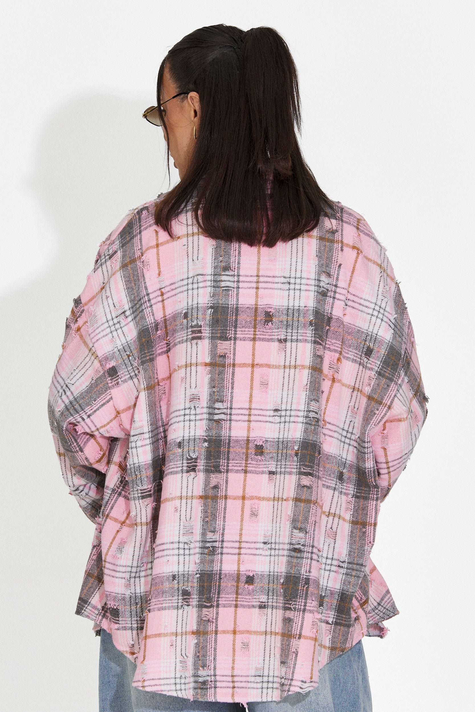 Елегантна розова дамска риза чисто Bogas