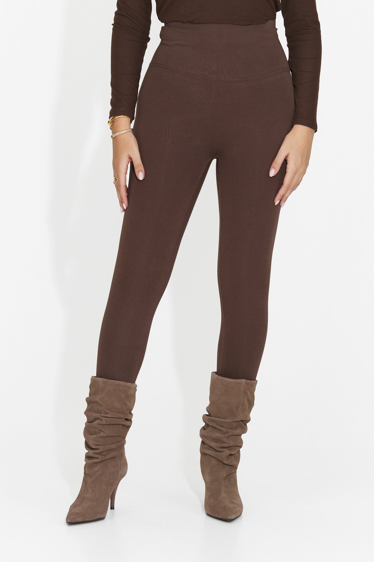 Colanti casual maro Pruzena Bogas