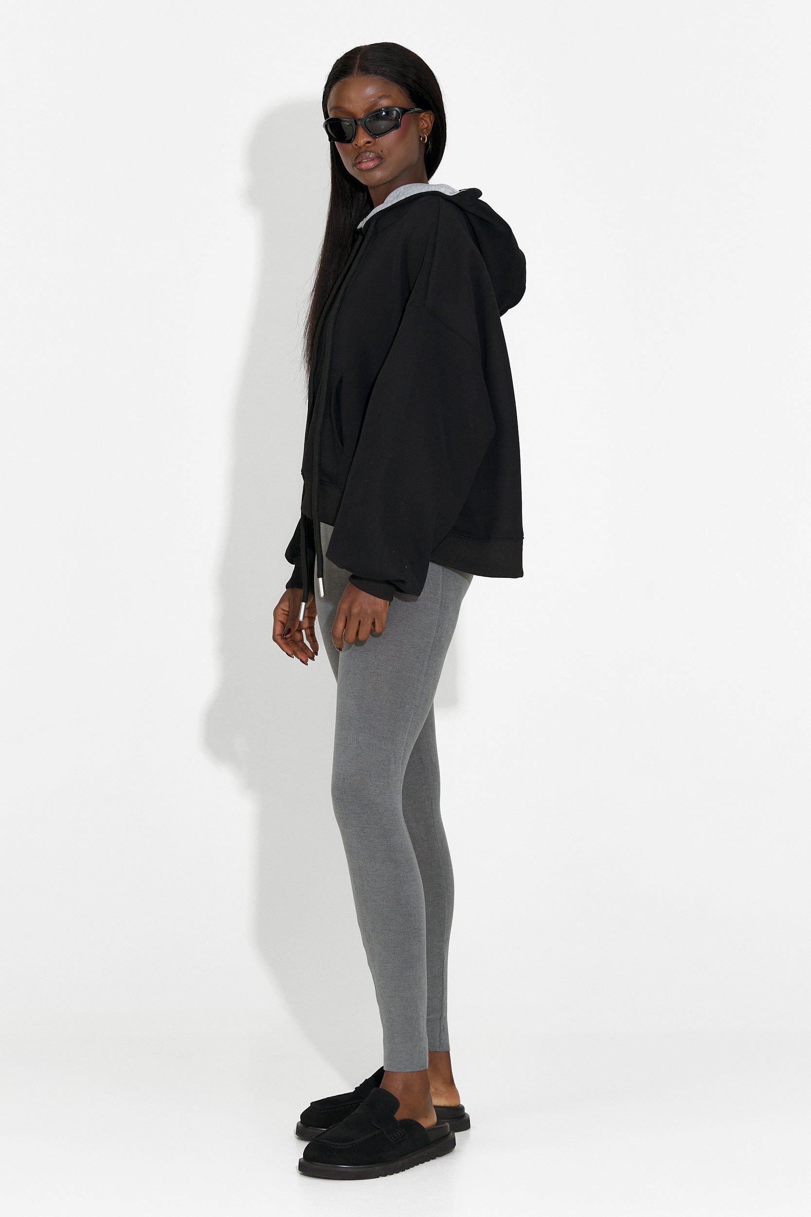 Дамски легинги Confortlux в сиво от Otalira Bogas