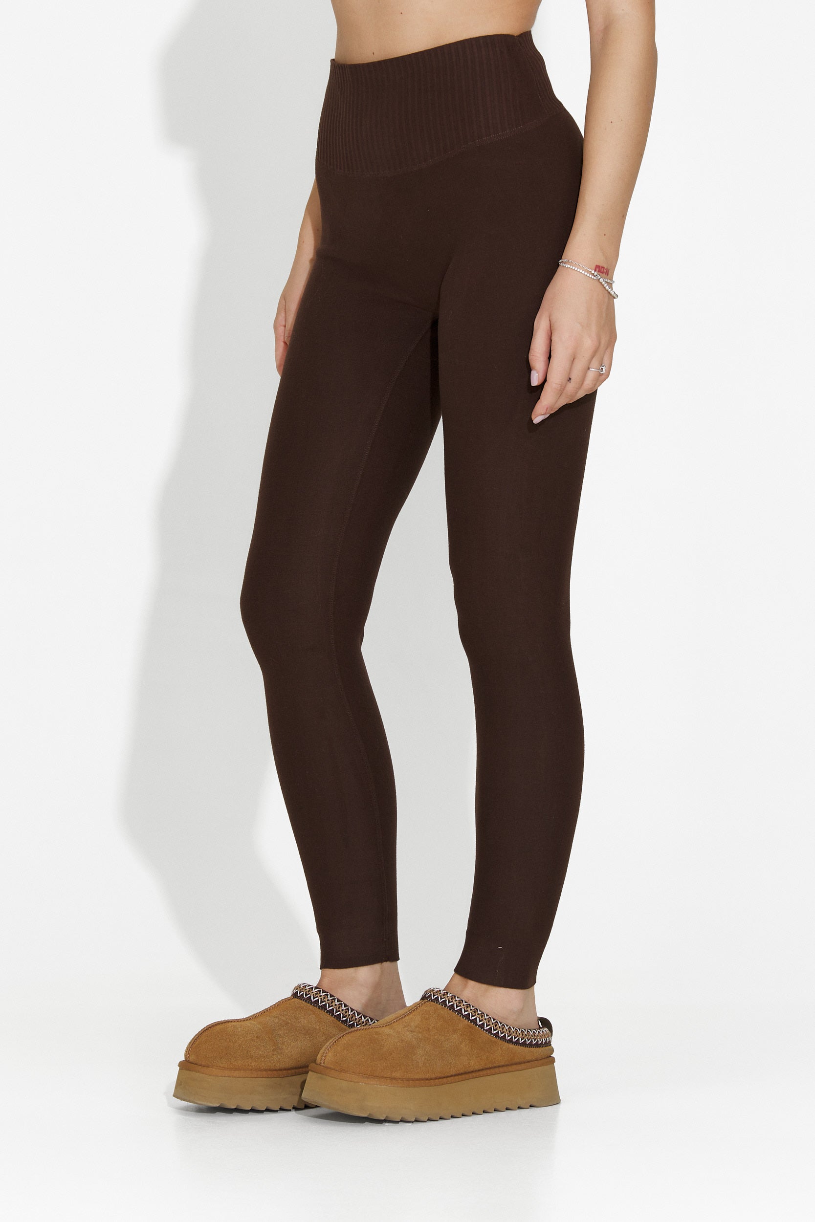 Топли компресивни колани в кафяво Michelina Bogas