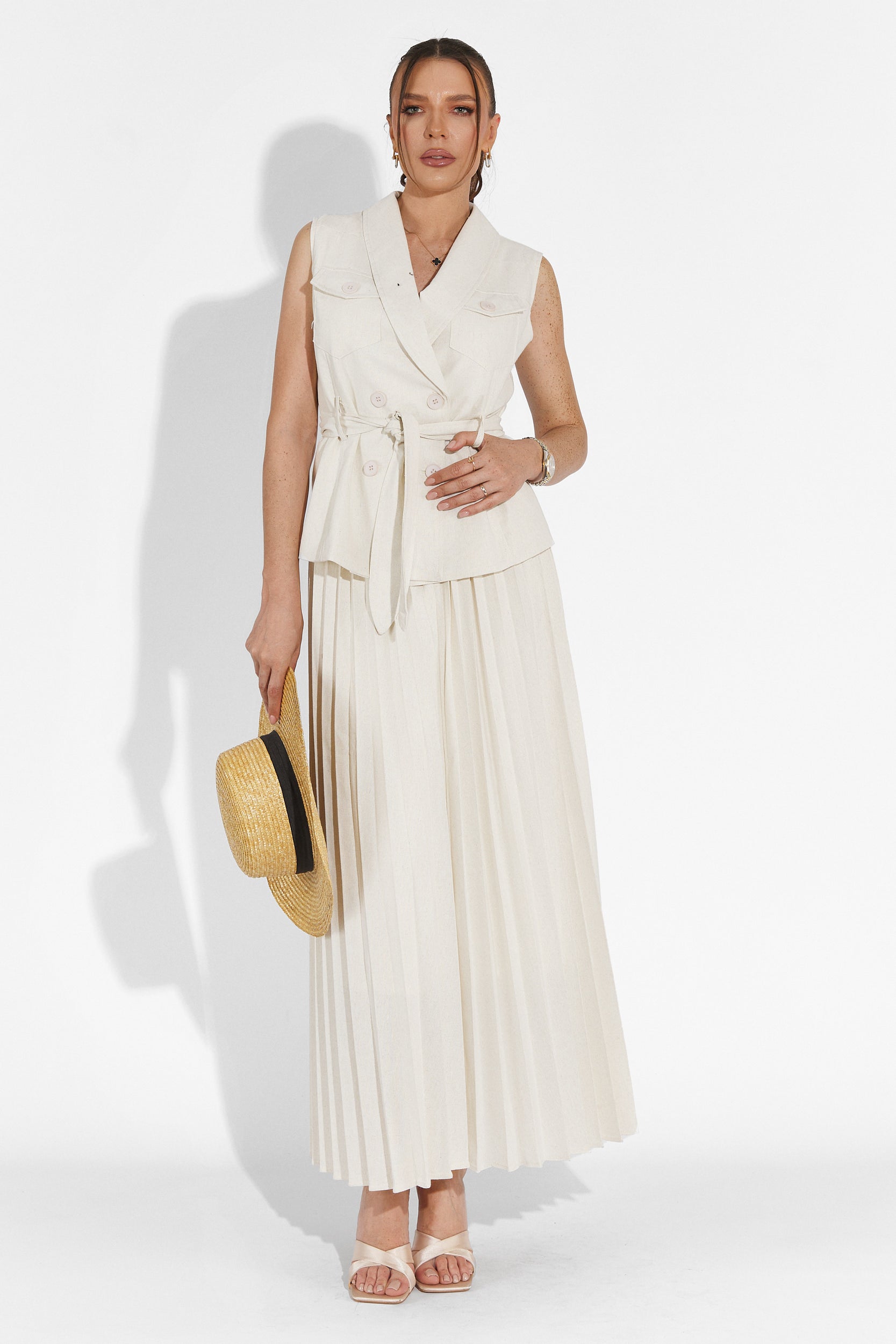 Комплект с бежова пола Timothy Bogas