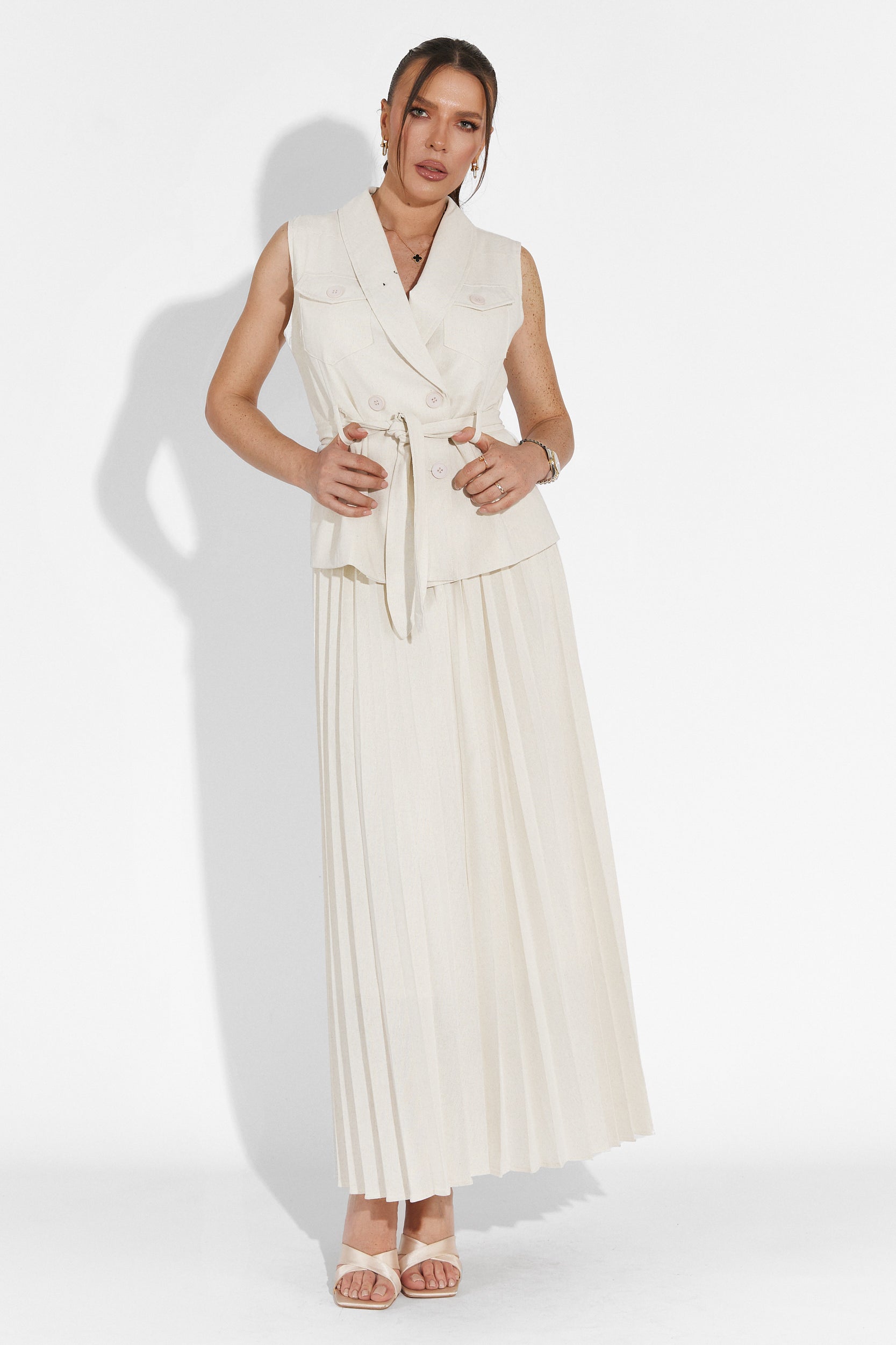 Комплект с бежова пола Timothy Bogas