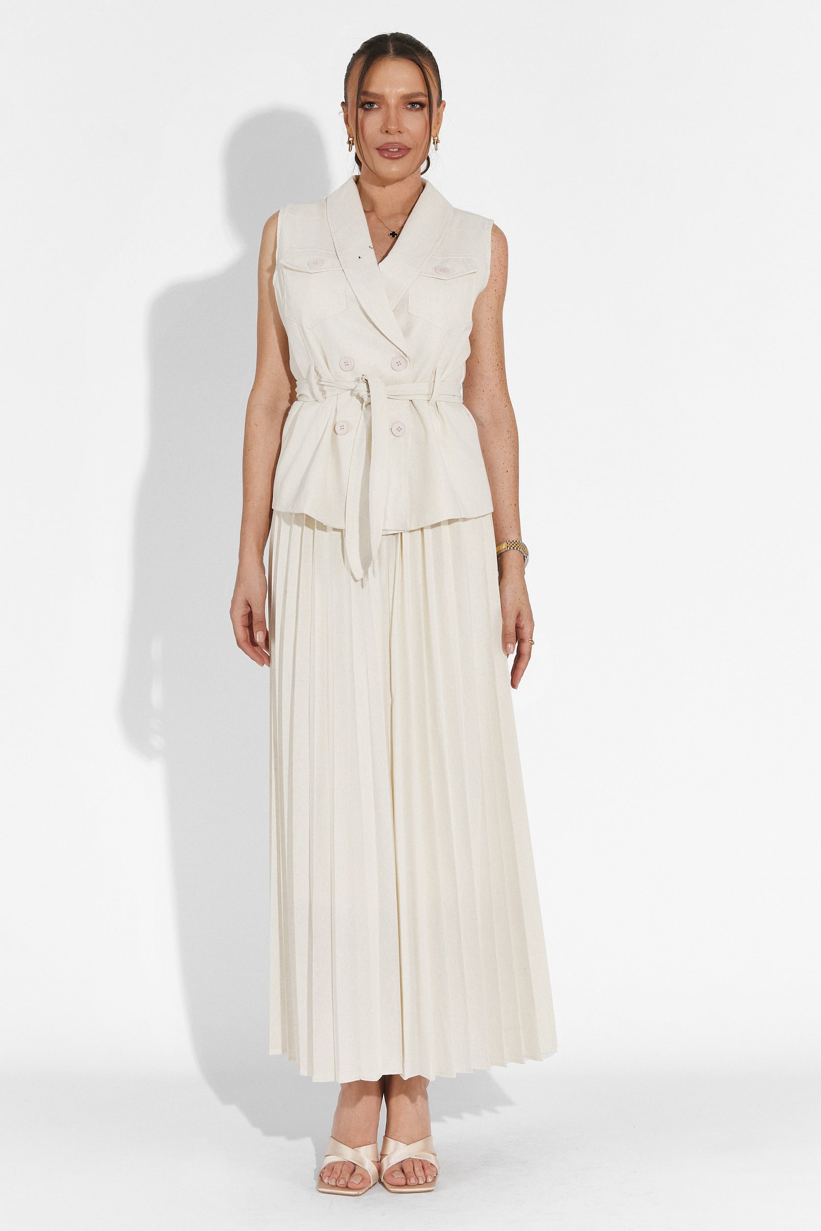 Комплект с бежова пола Timothy Bogas