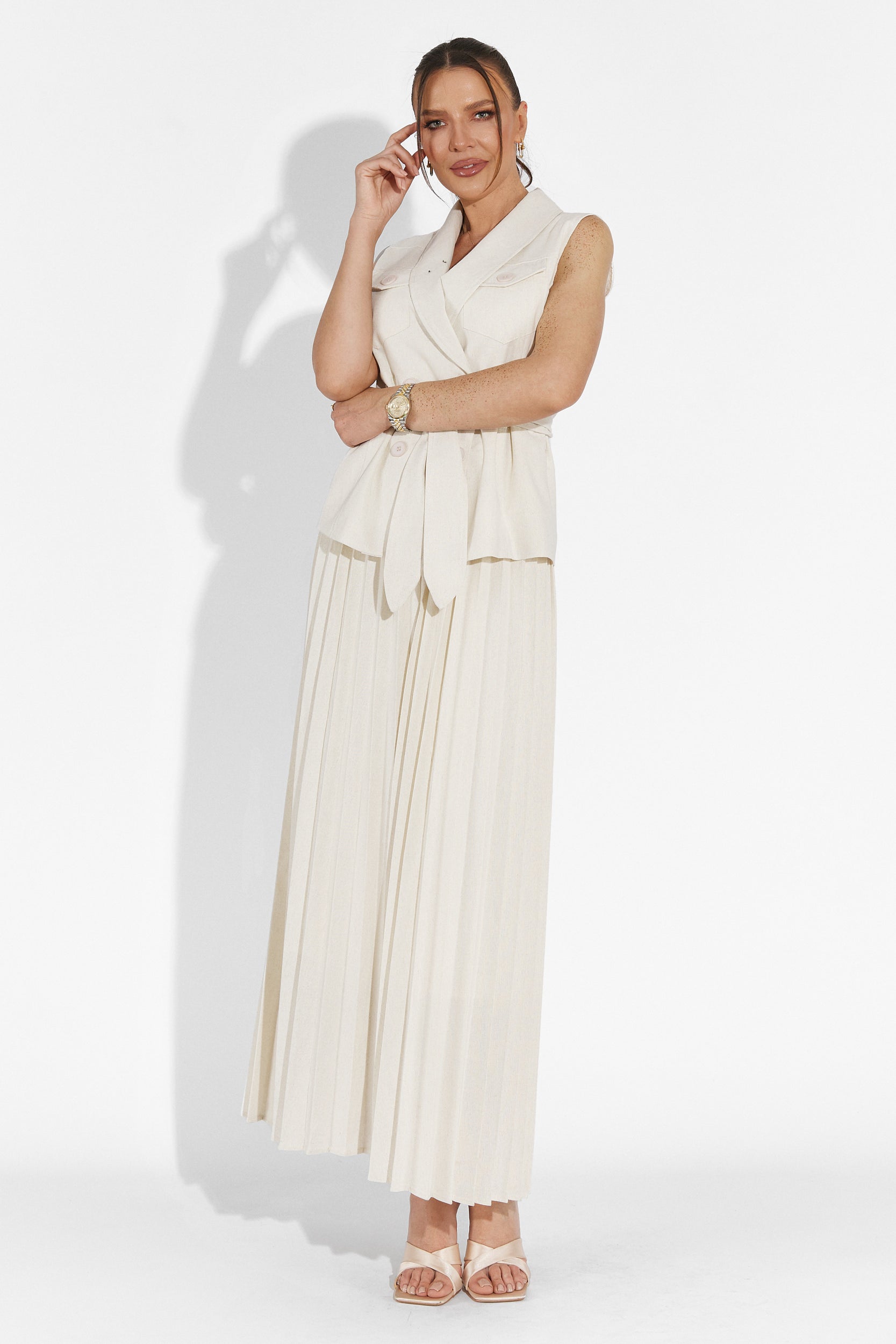 Комплект с бежова пола Timothy Bogas