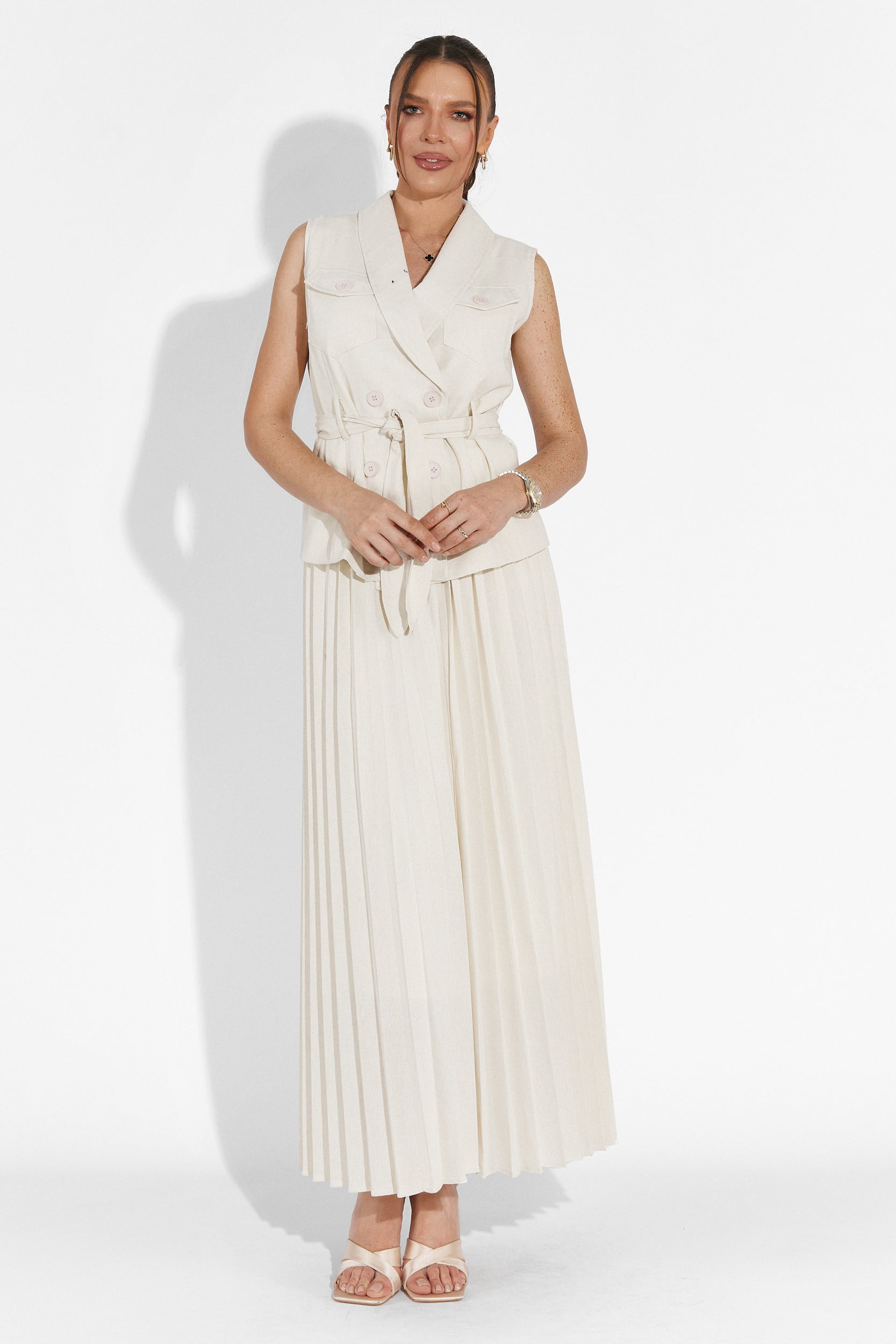 Комплект с бежова пола Timothy Bogas