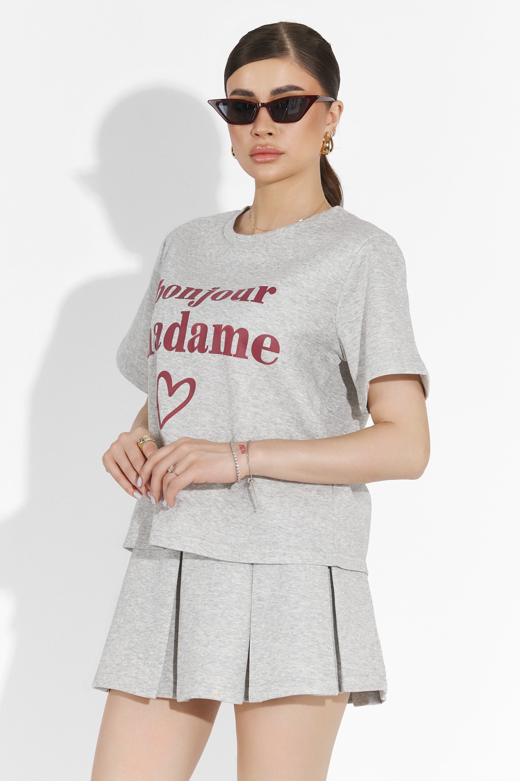 Комплект с сива пола Myana Bogas