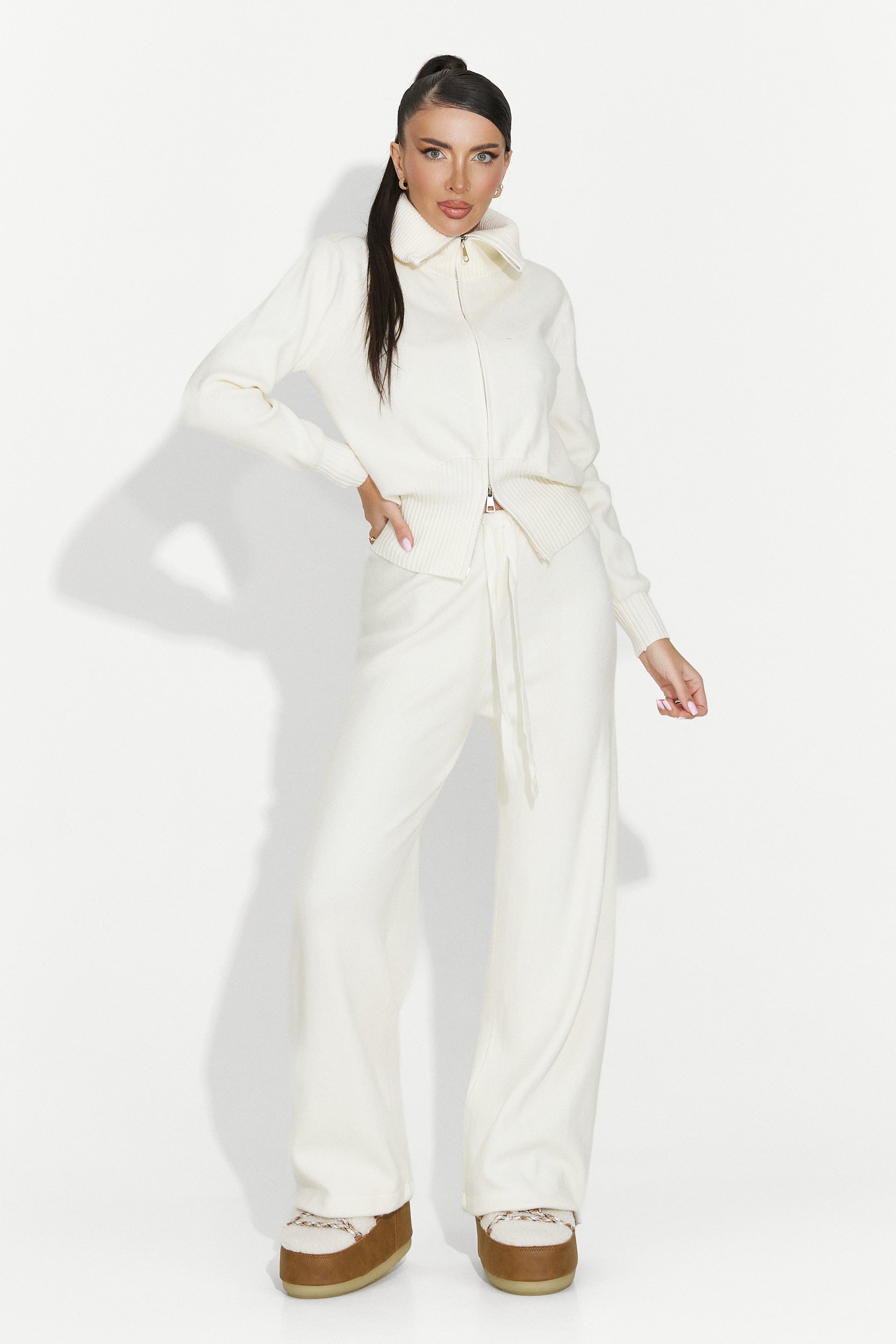 Дамски комплект ежедневен бежов Glenira Bogas