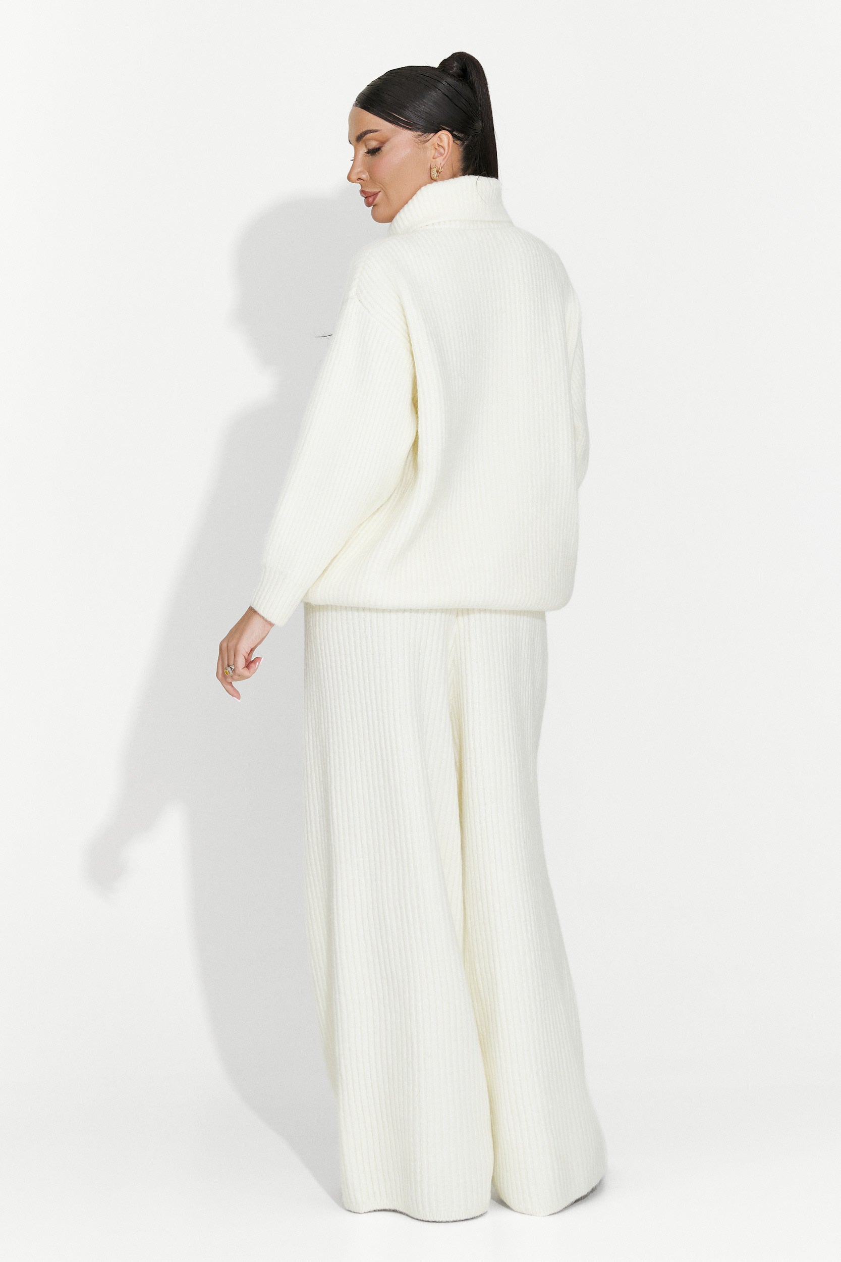 Дамски комплект ежедневен бежов Verlia Bogas