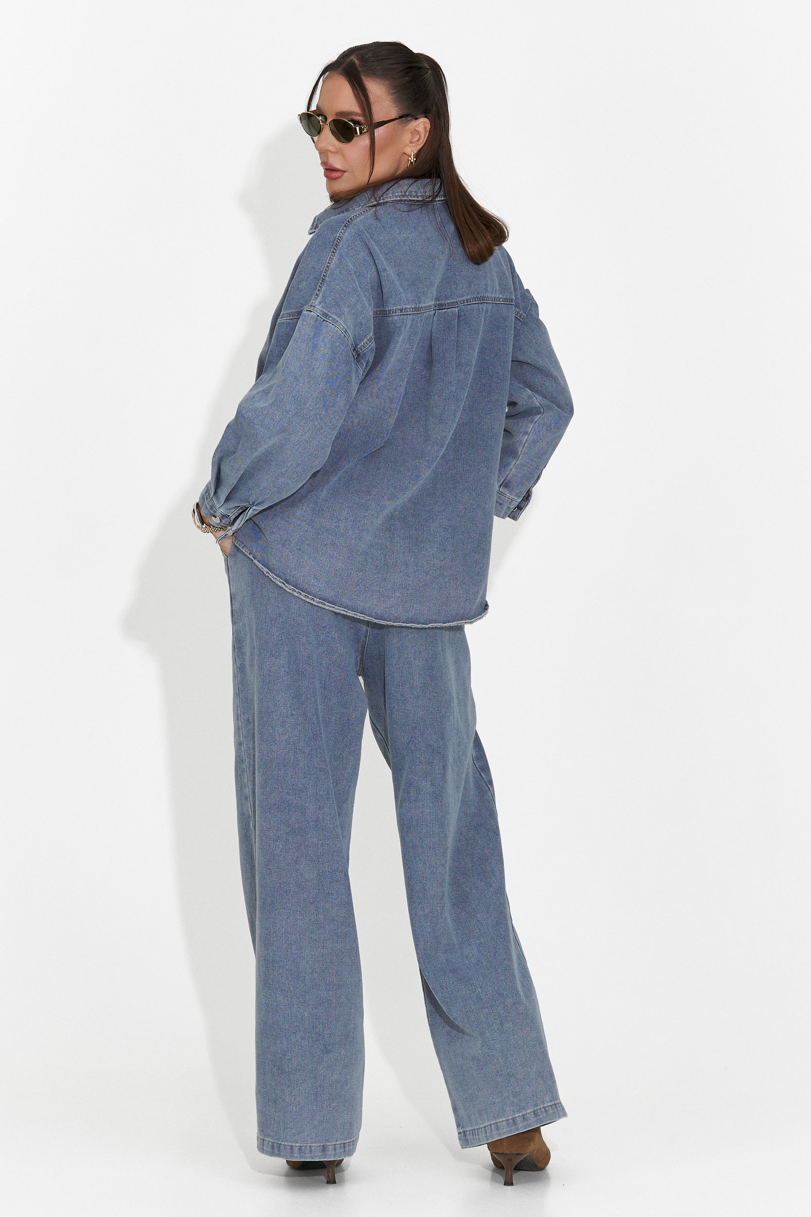 Дамски комплект за ежедневие в светлосиньо Simena Bogas