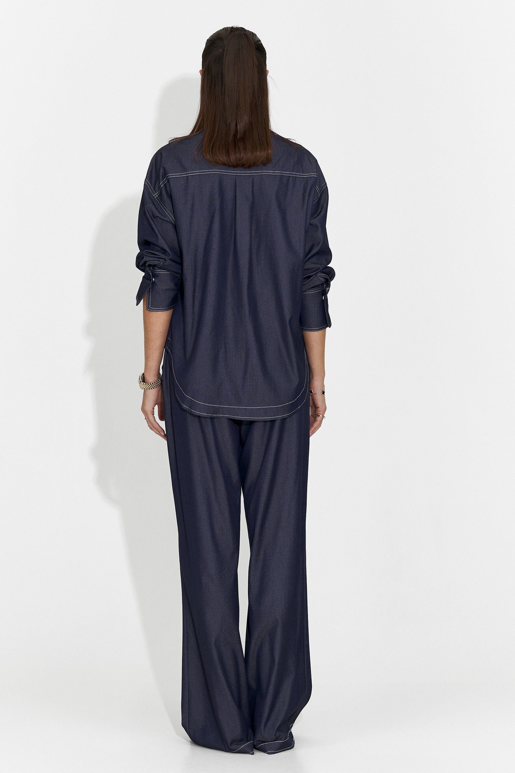 Дамски комплект за ежедневие в тъмносиньо Elisio Bogas