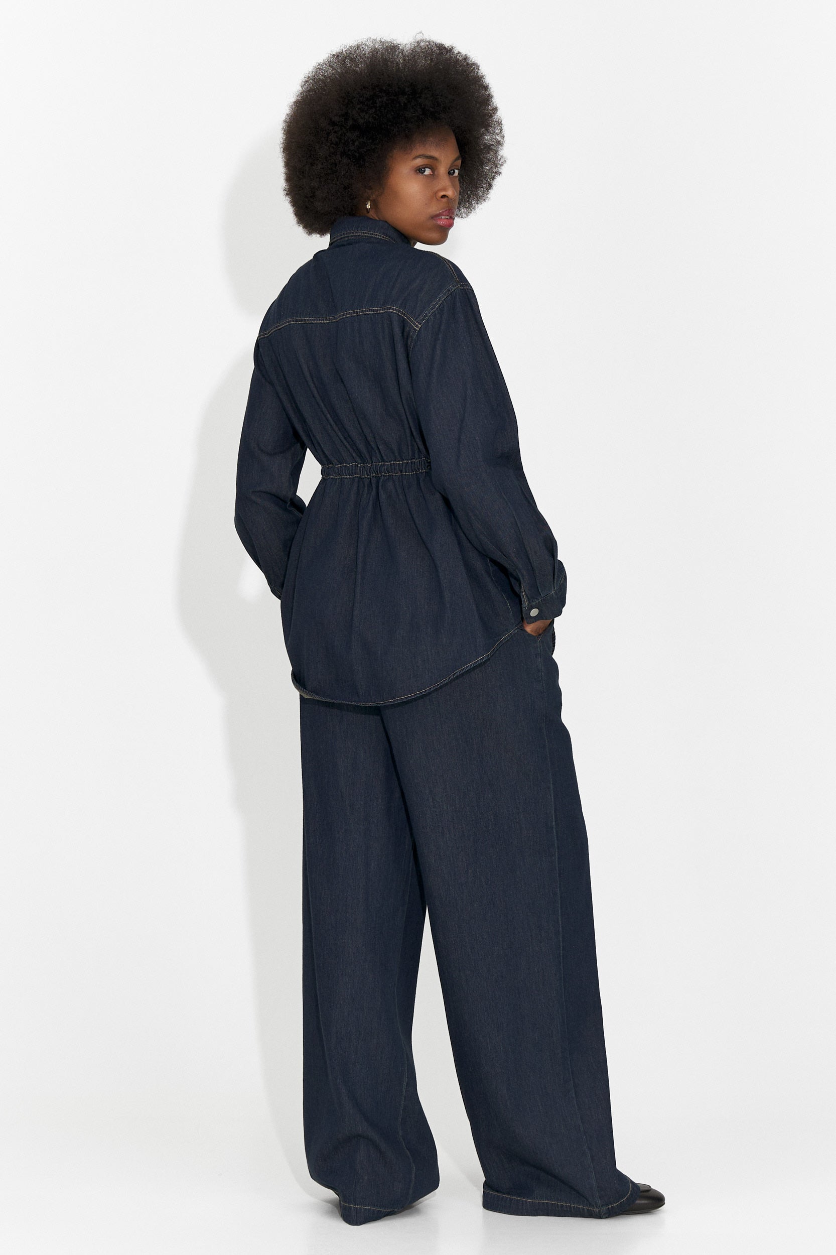 Дамски комплект за ежедневие в тъмносиньо Jesie Bogas