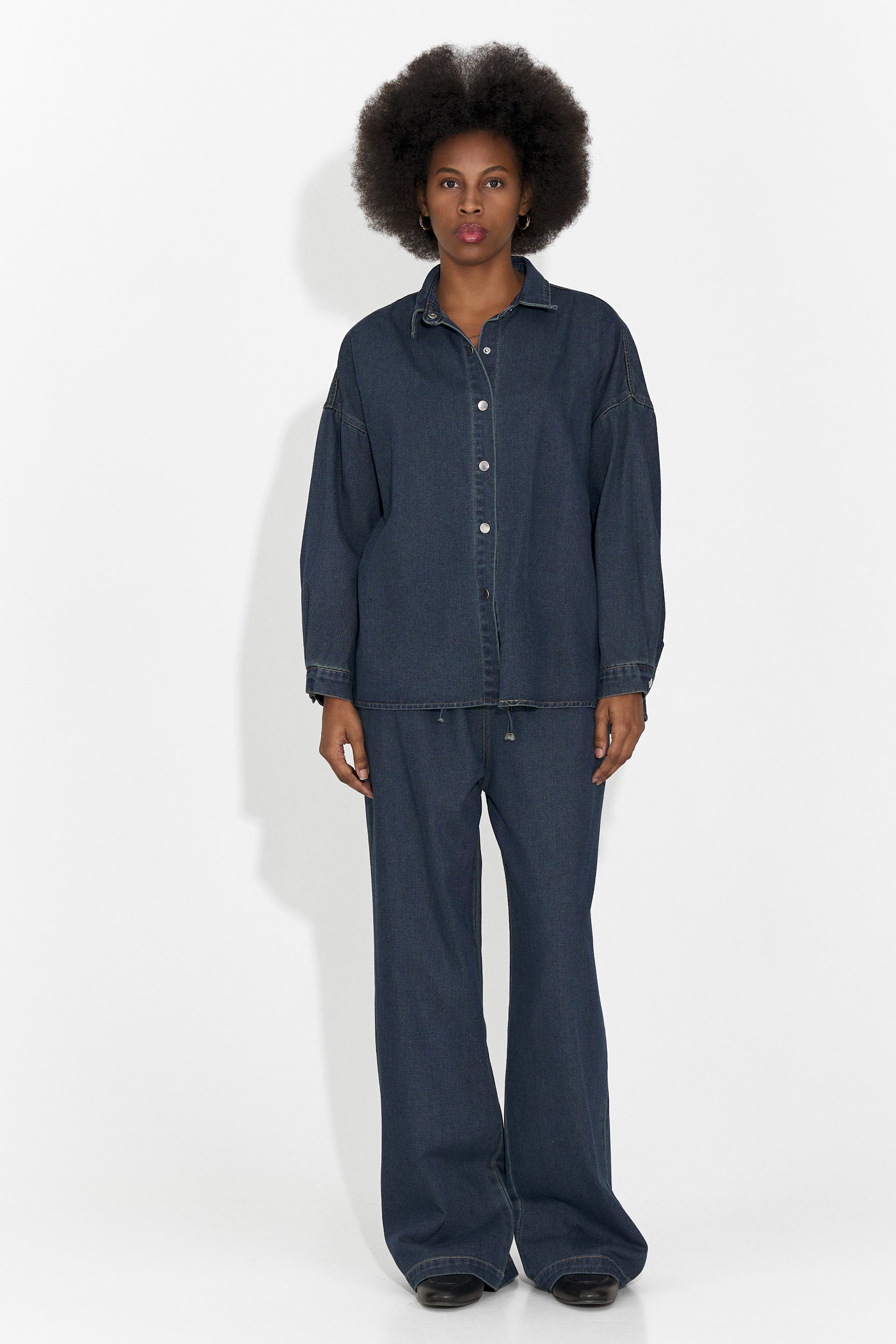 Дамски комплект за ежедневие в тъмносиньо Simena Bogas