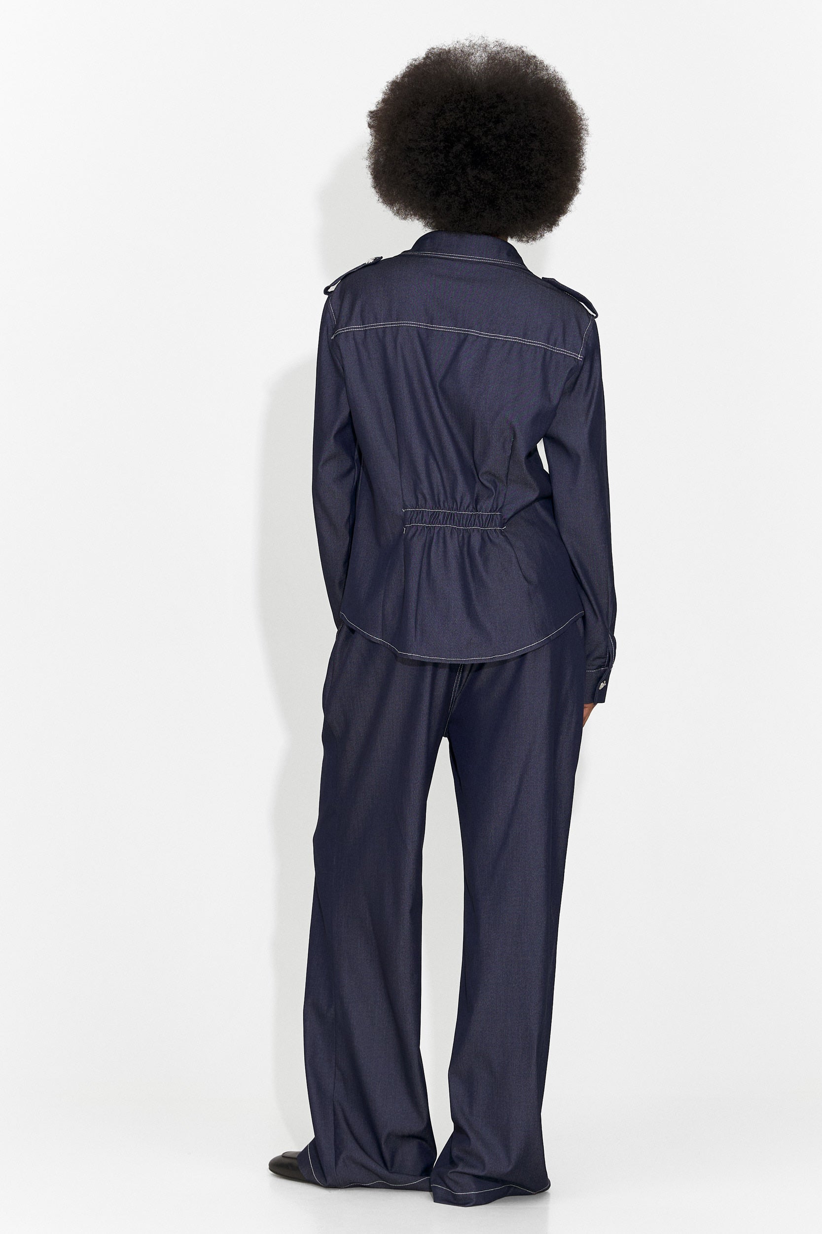 Дамски ежедневен комплект в тъмносиньо Vertija Bogas