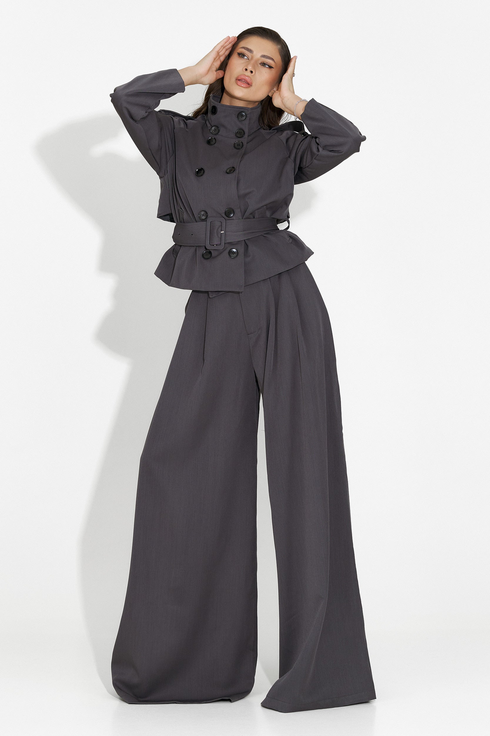 Елегантен дамски комплект в сиво Belora Bogas