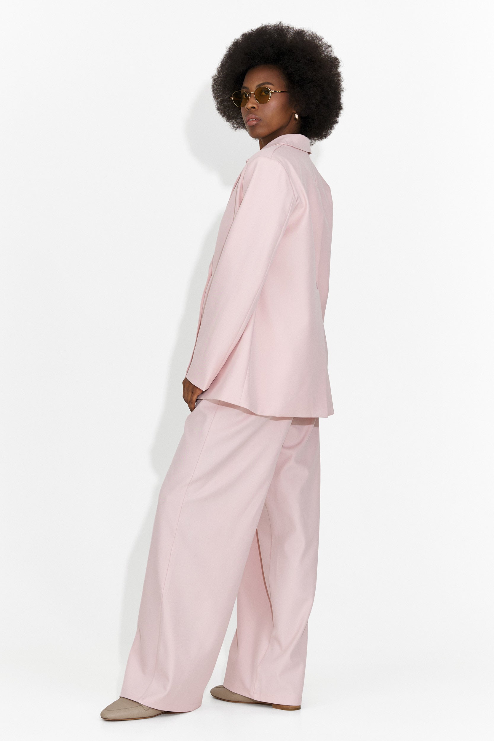 Елегантен дамски комплект в розово Timelia Bogas