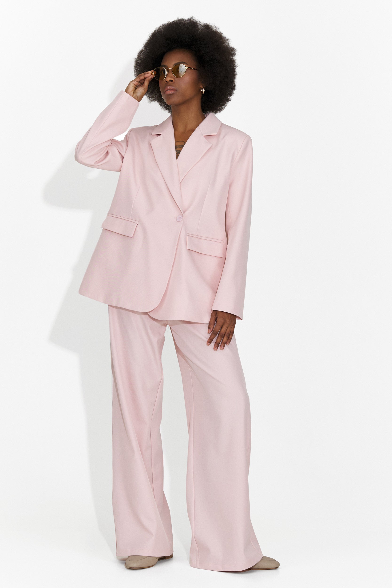 Елегантен дамски комплект в розово Timelia Bogas