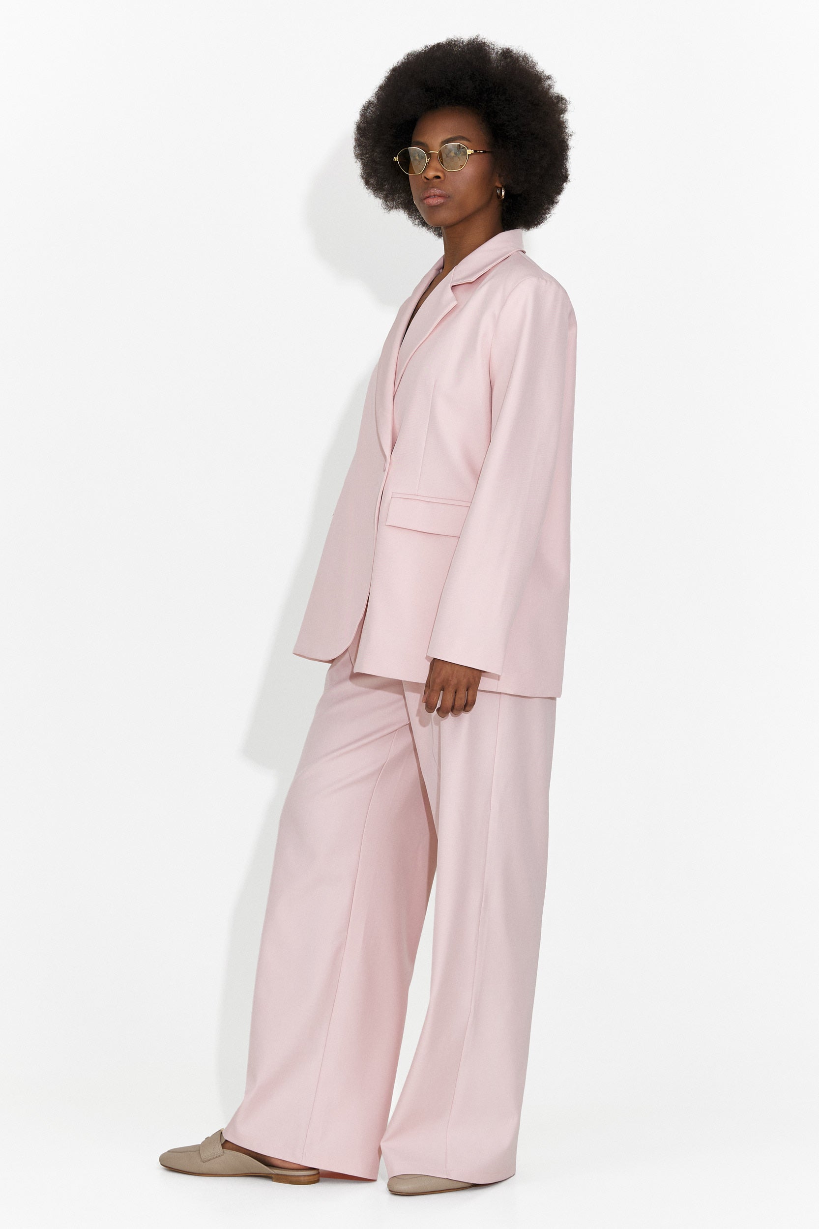 Елегантен дамски комплект в розово Timelia Bogas