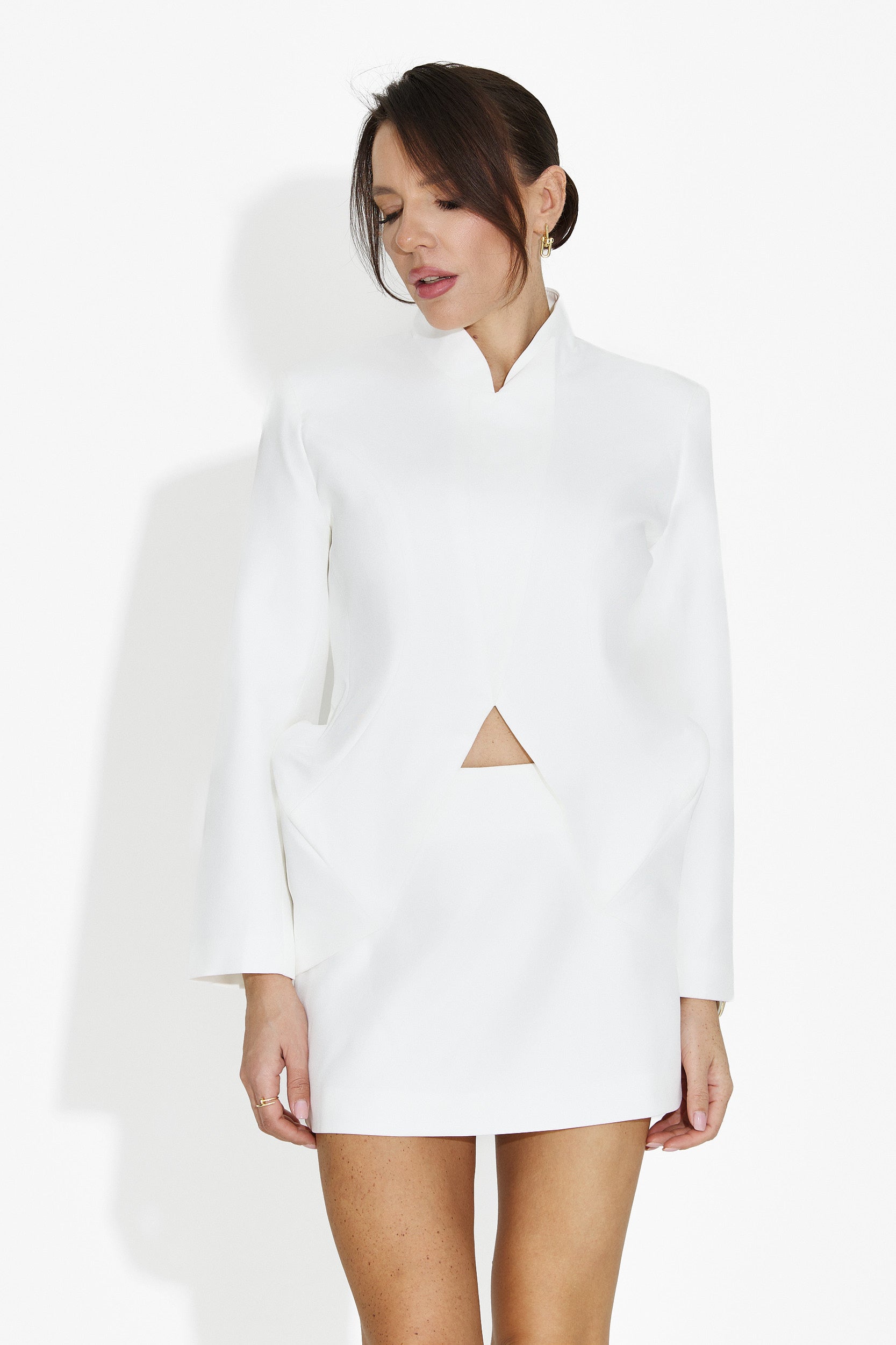 Бял костюм с пола Edesa Bogas