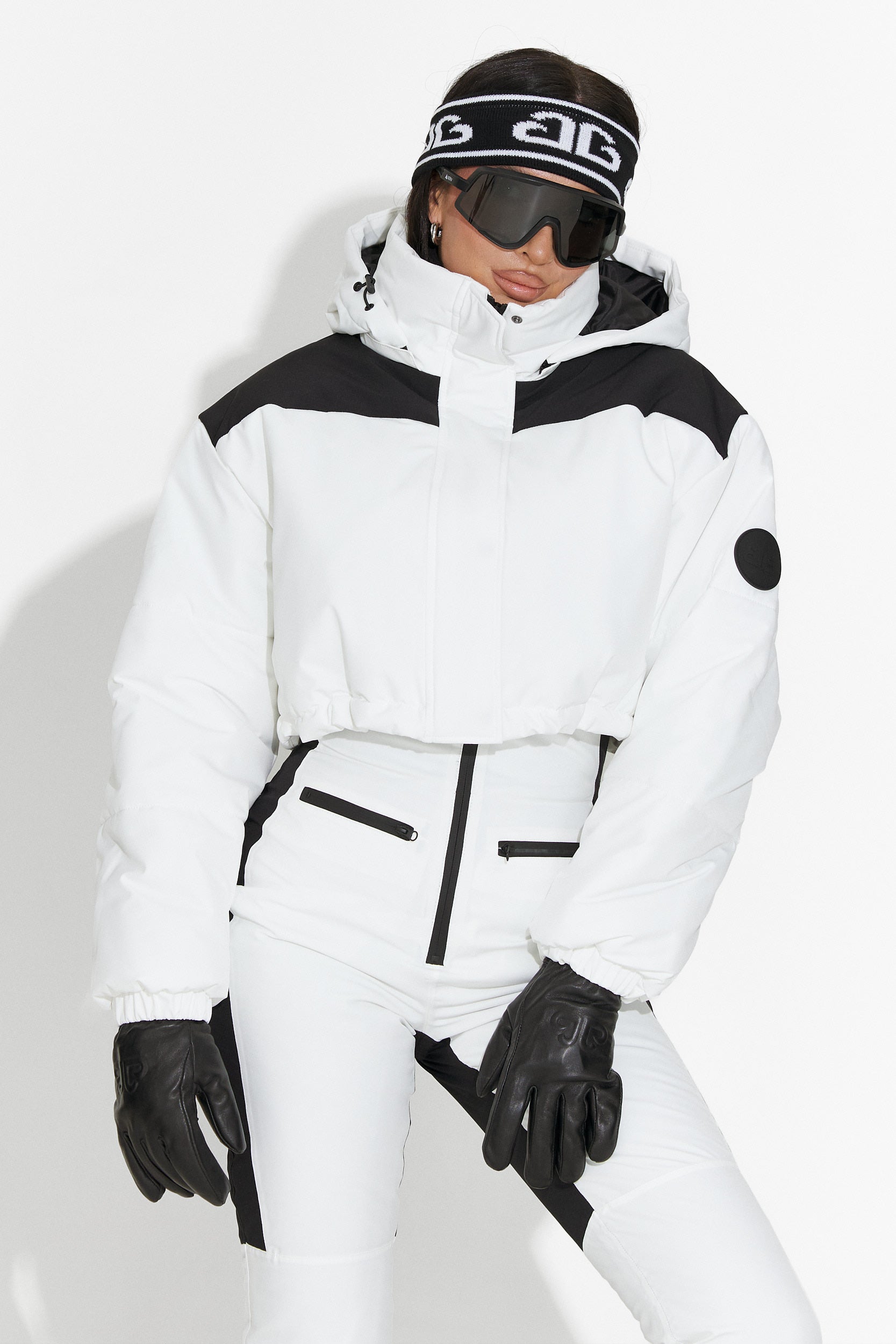 Спортен бял ски екип Camelay Bogas