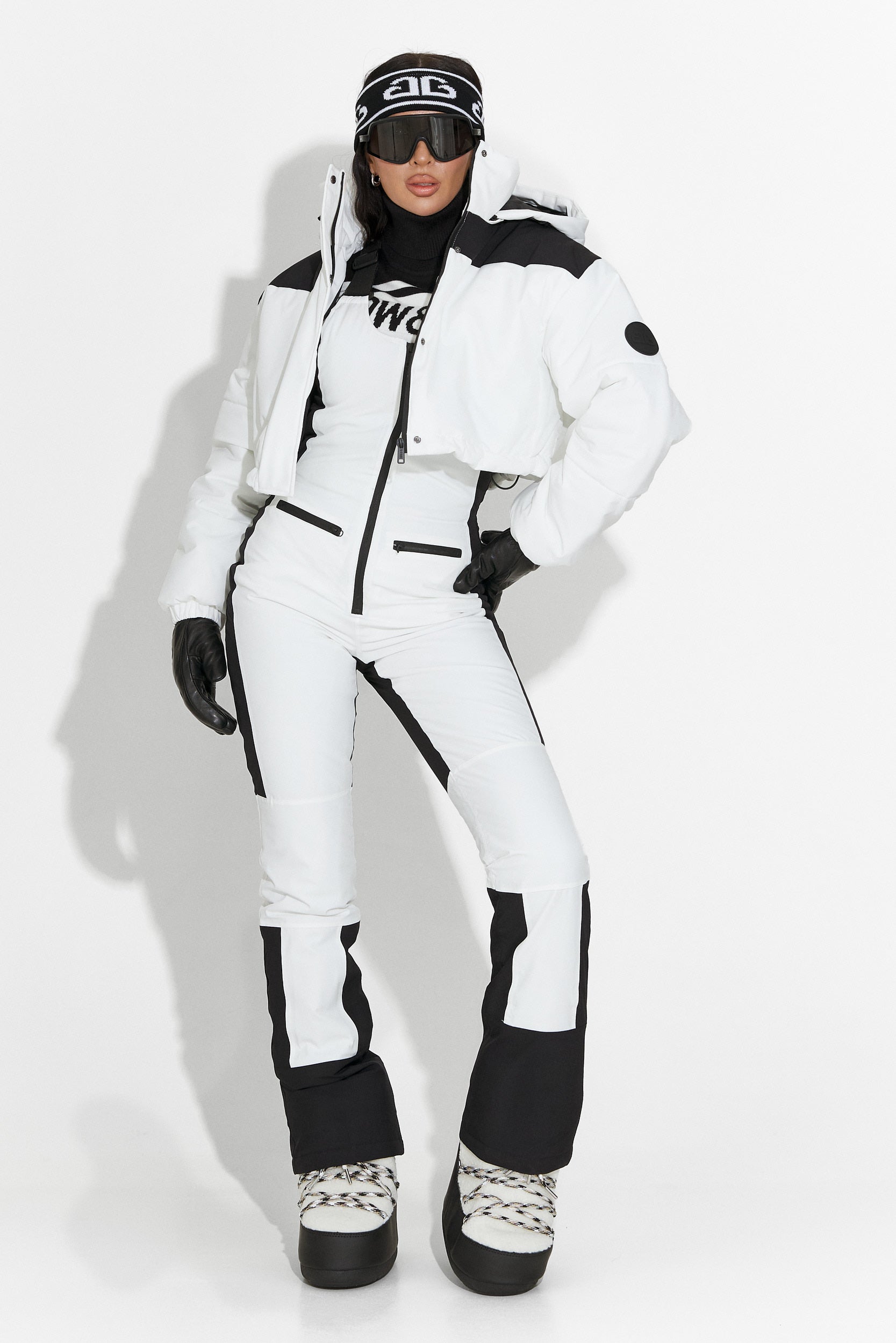 Спортен бял ски екип Camelay Bogas