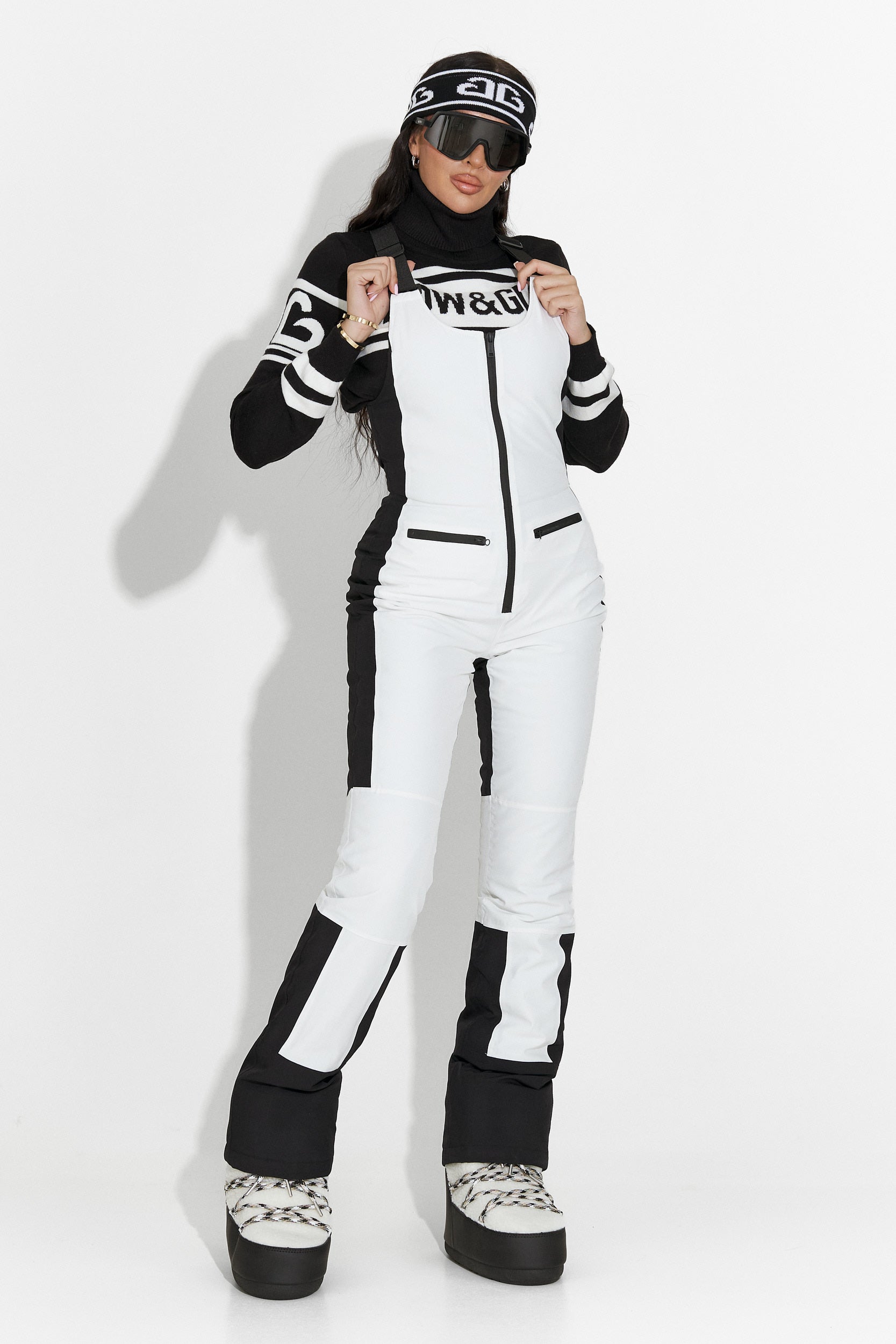 Спортен бял ски екип Camelay Bogas