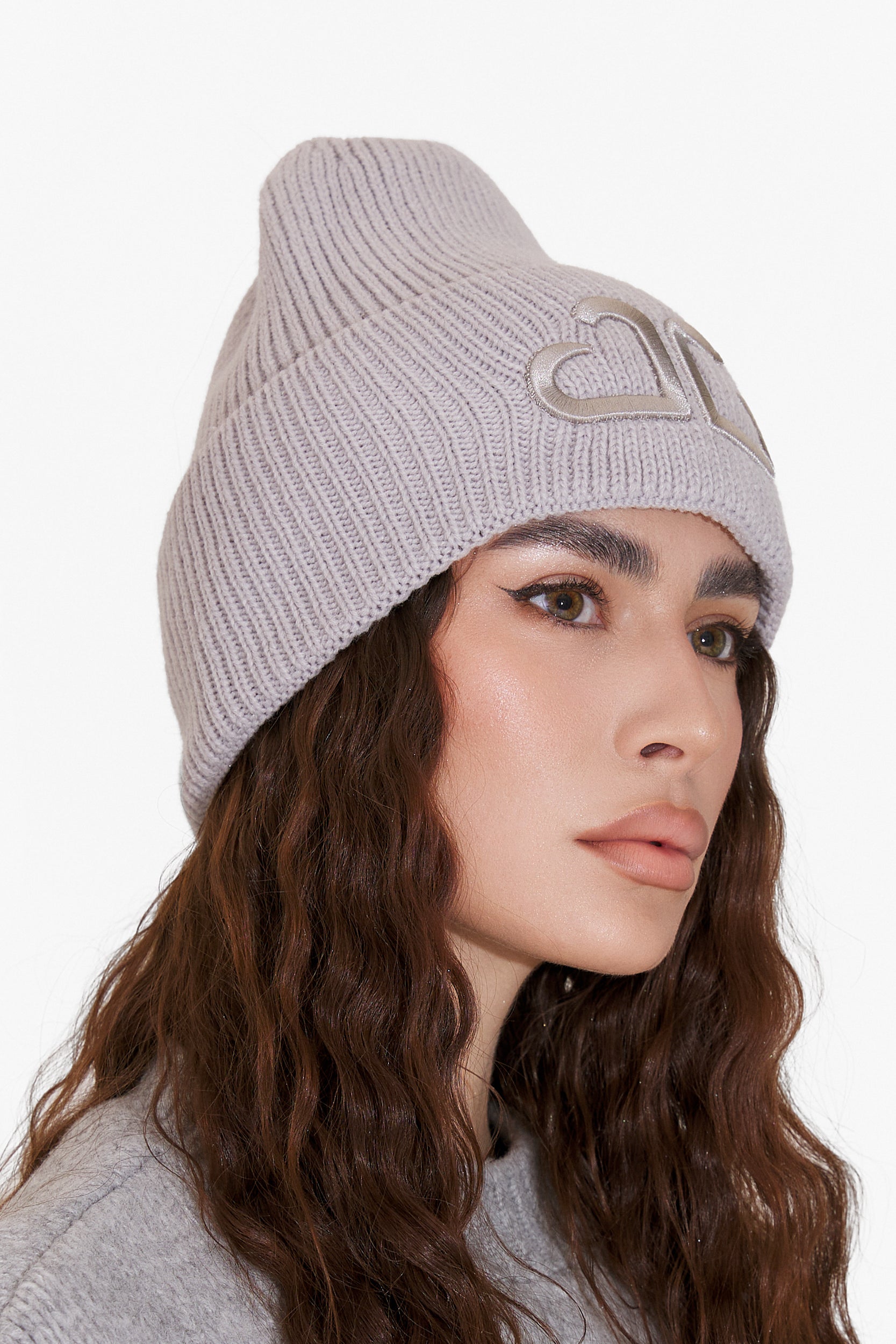 Сива дамска кежуал рокля Tausia Bogas