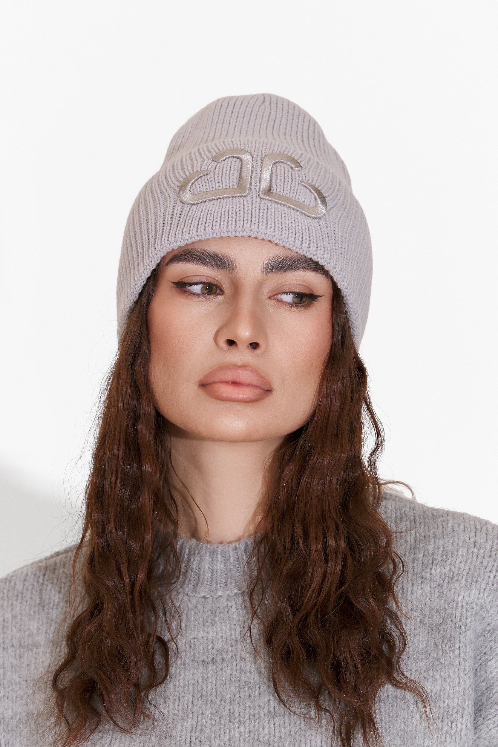 Сива дамска кежуал рокля Tausia Bogas