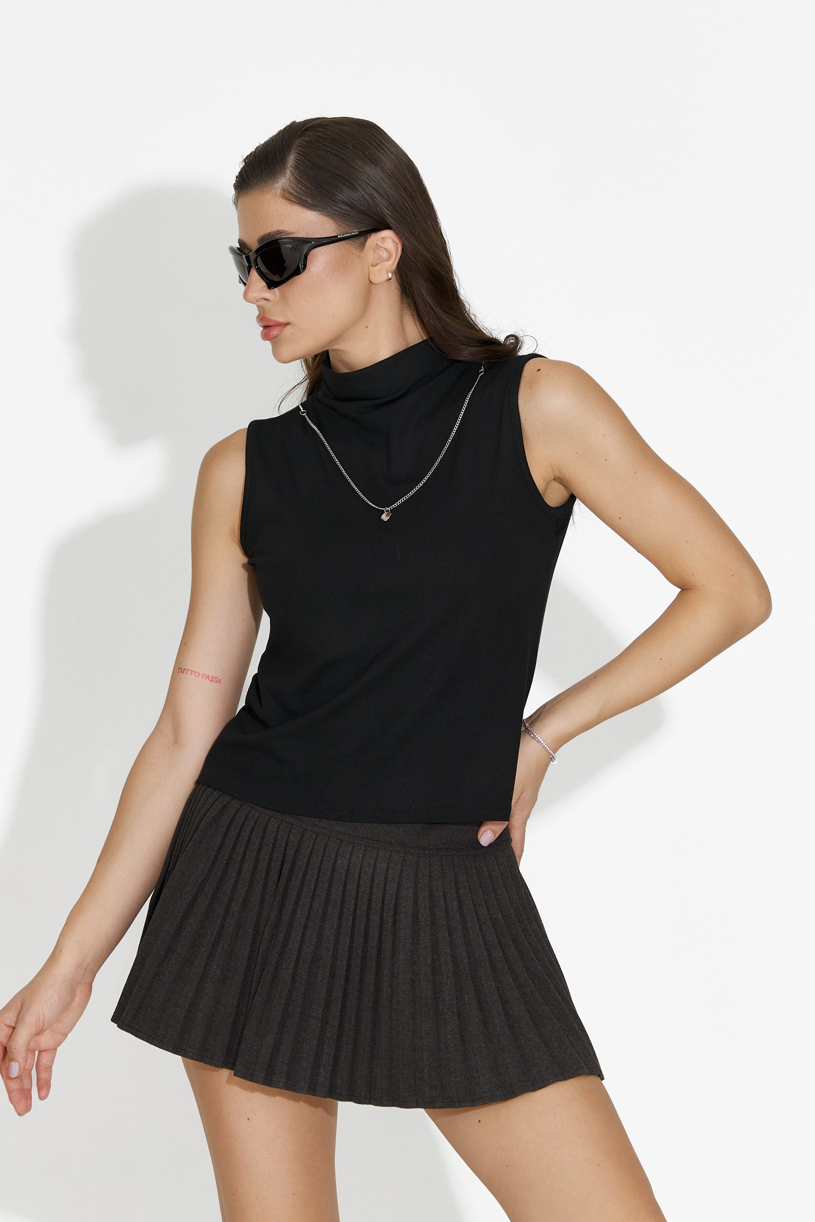 Дамска кежуал пола в сиво Nivara Bogas