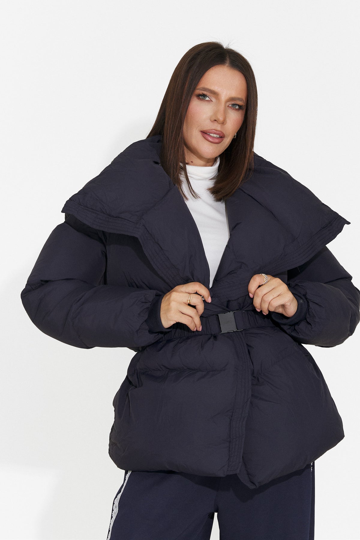 Geaca casual bleumarin Ranoueria Bogas
