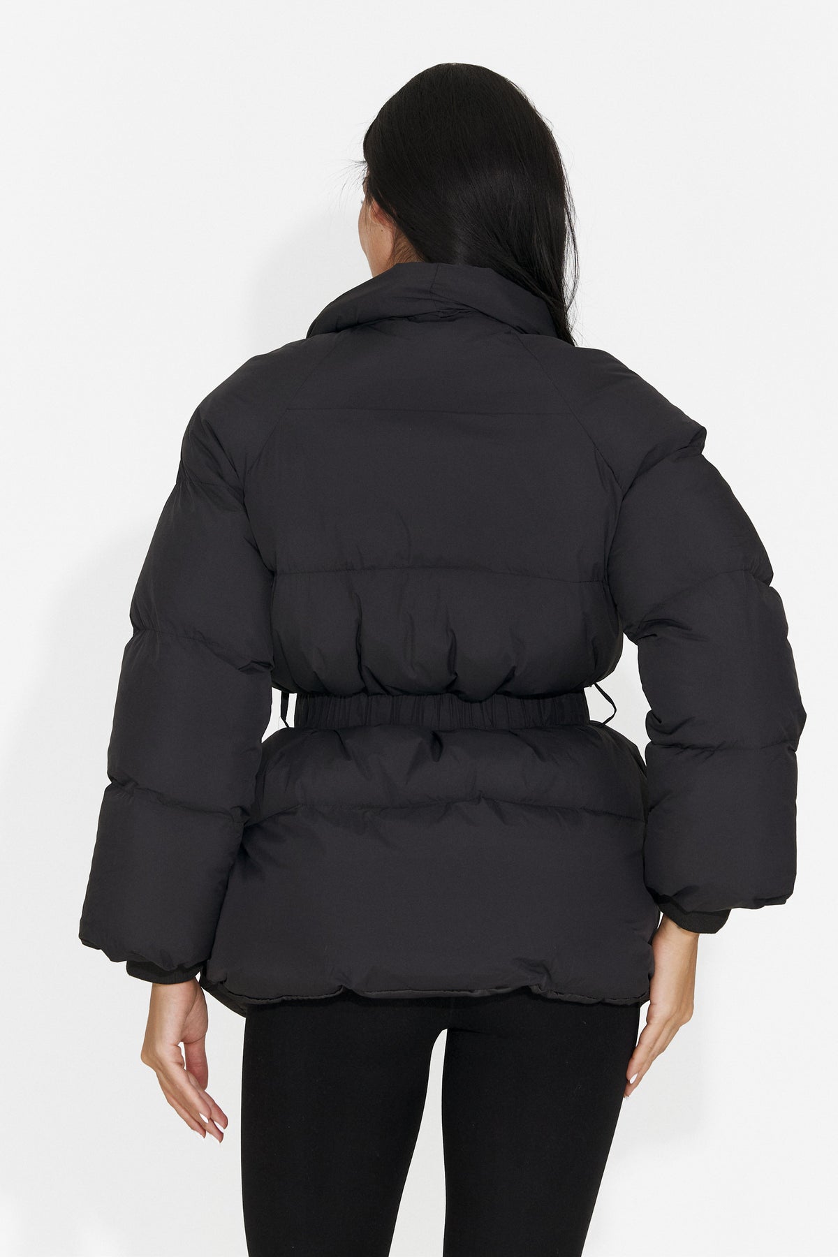 Geaca casual neagra Butialia Bogas