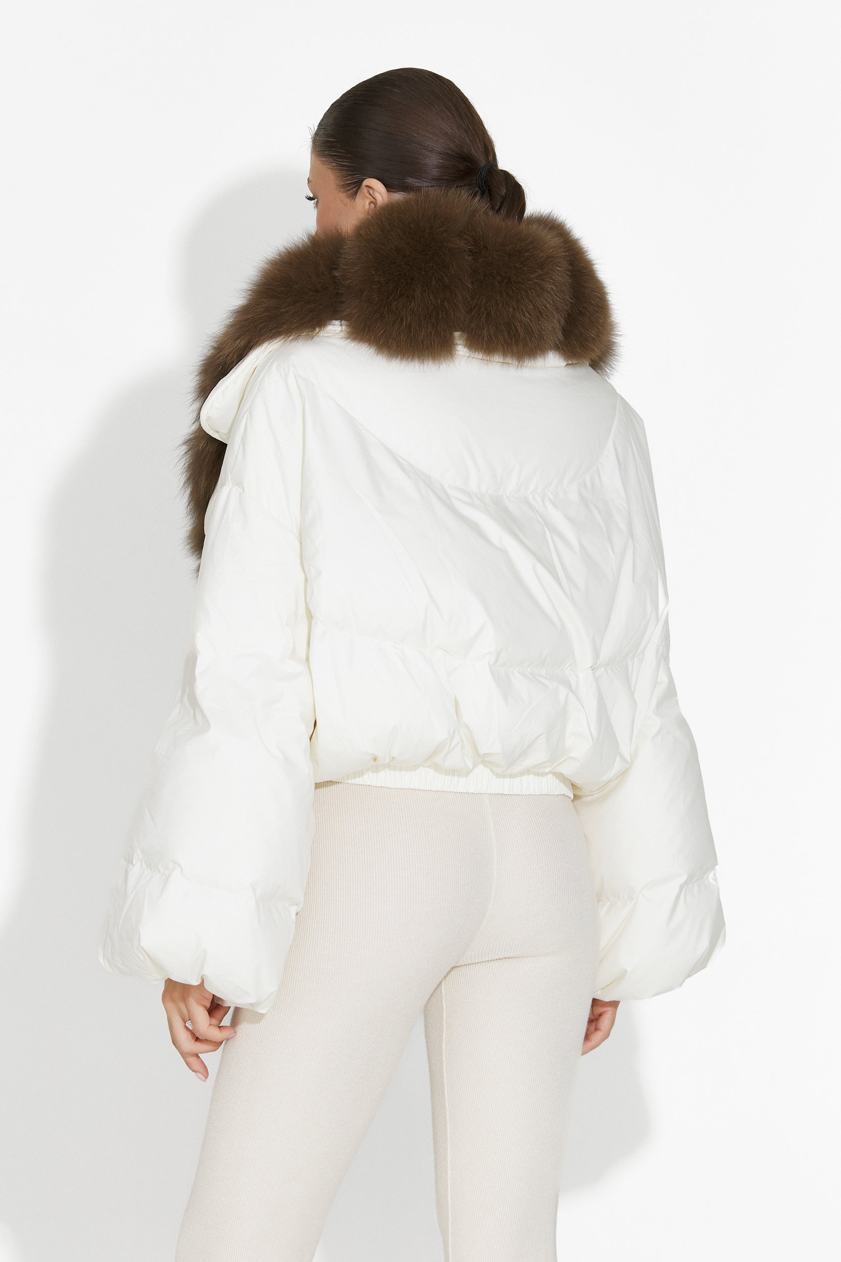 Дамско бежово яке Selvoria Bogas