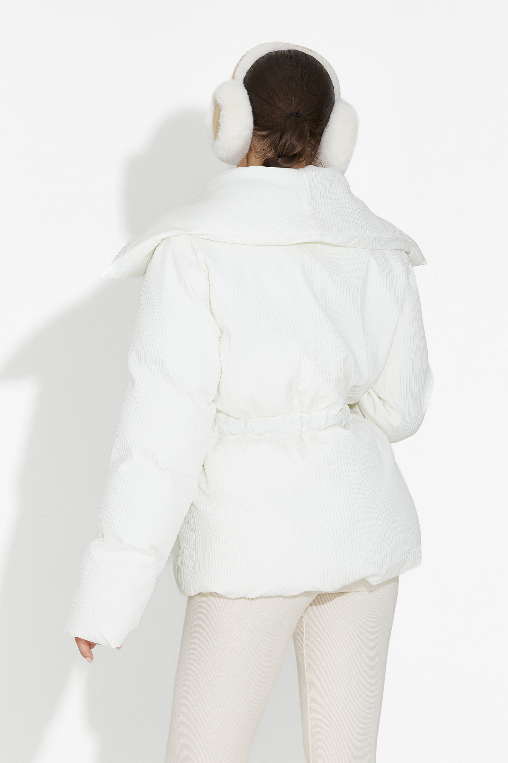 Ежедневна дамска бяла яке Eonica Bogas